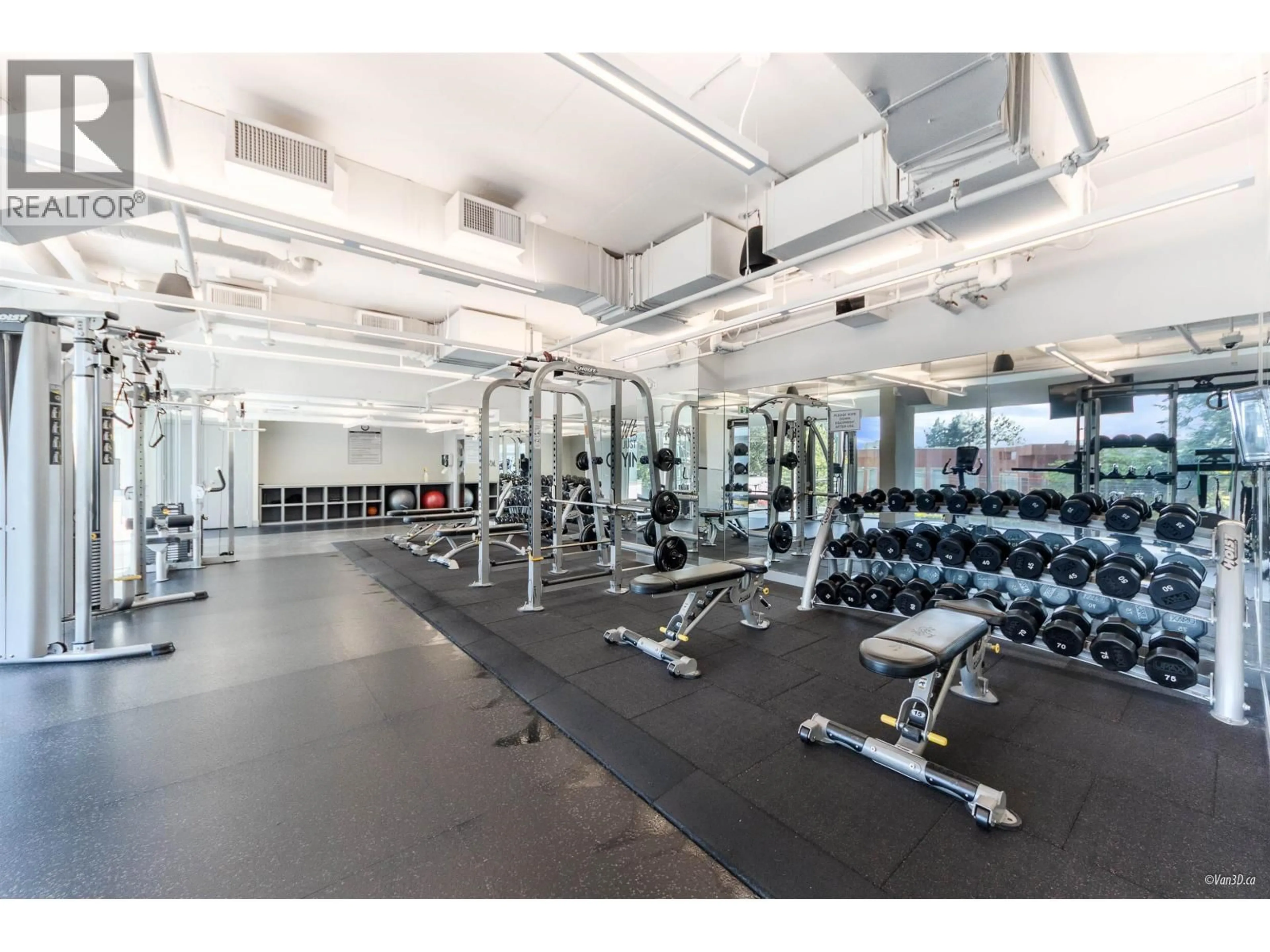 Gym or fitness room for 2901 - 8189 CAMBIE STREET, Vancouver British Columbia V6P0G6