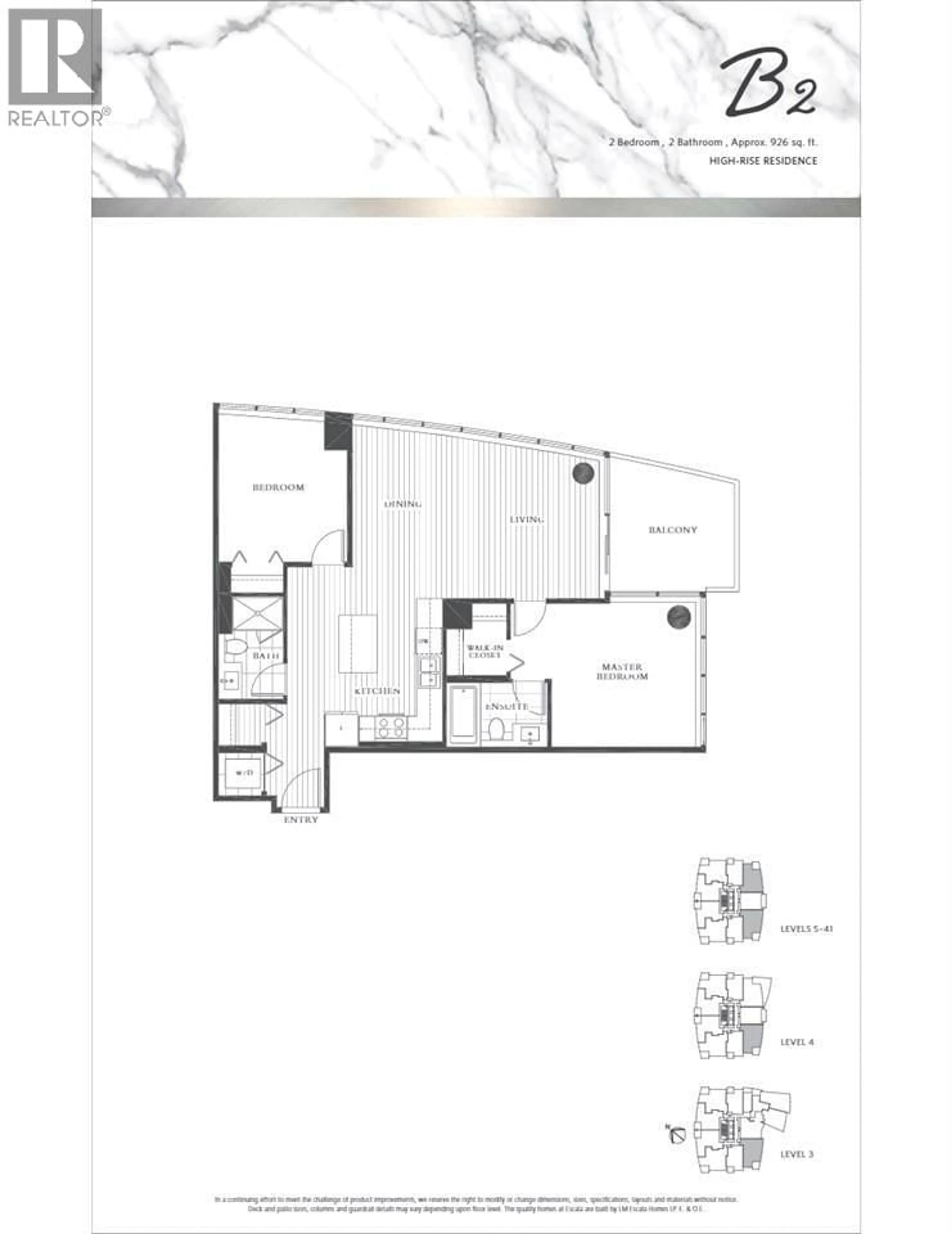 Floor plan for 4110 - 1788 GILMORE AVENUE, Burnaby British Columbia V5C0L5