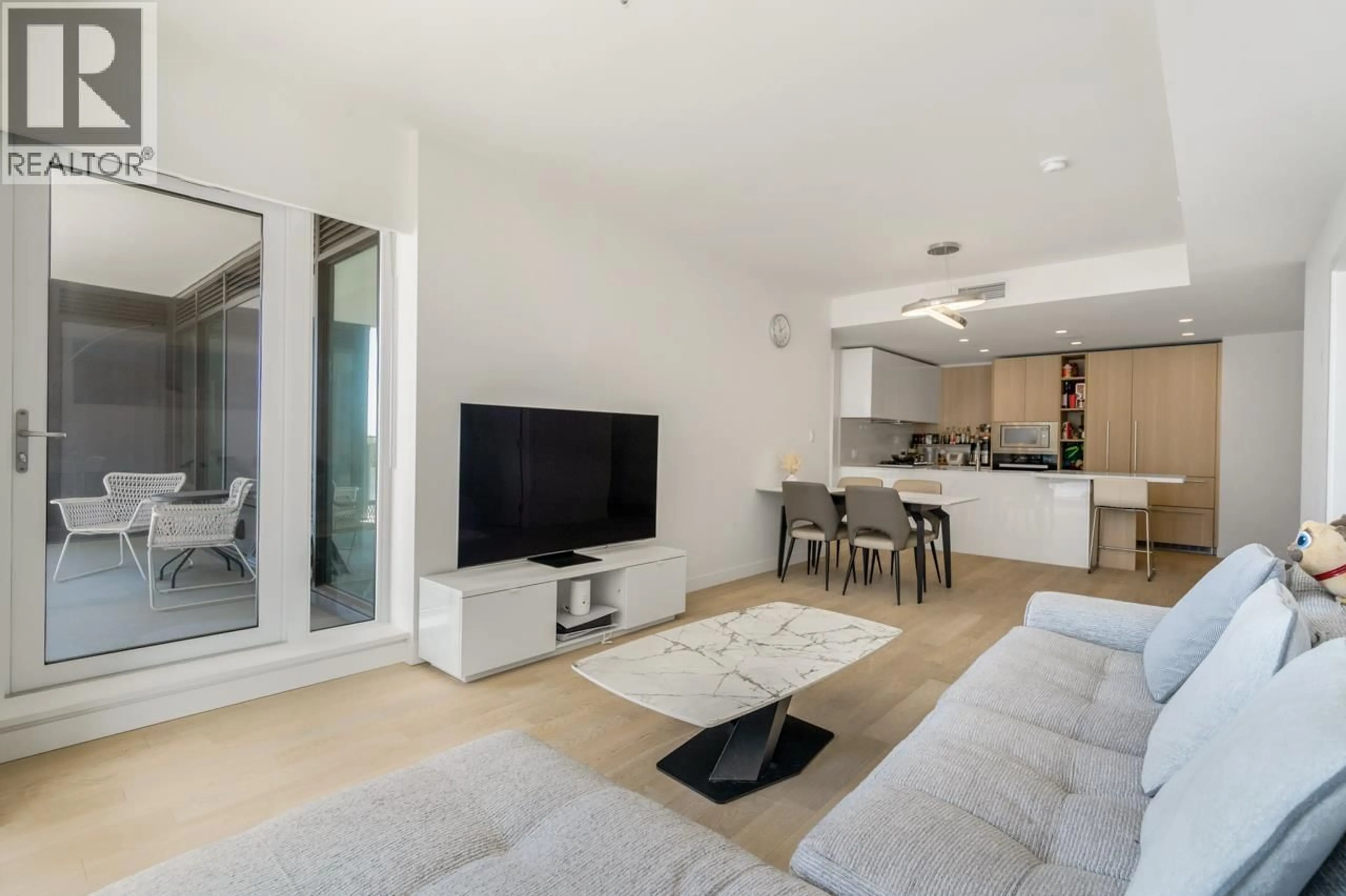 Living room with furniture, unknown for 417 - 6833 PEARSON WAY, Richmond British Columbia V7C0E8