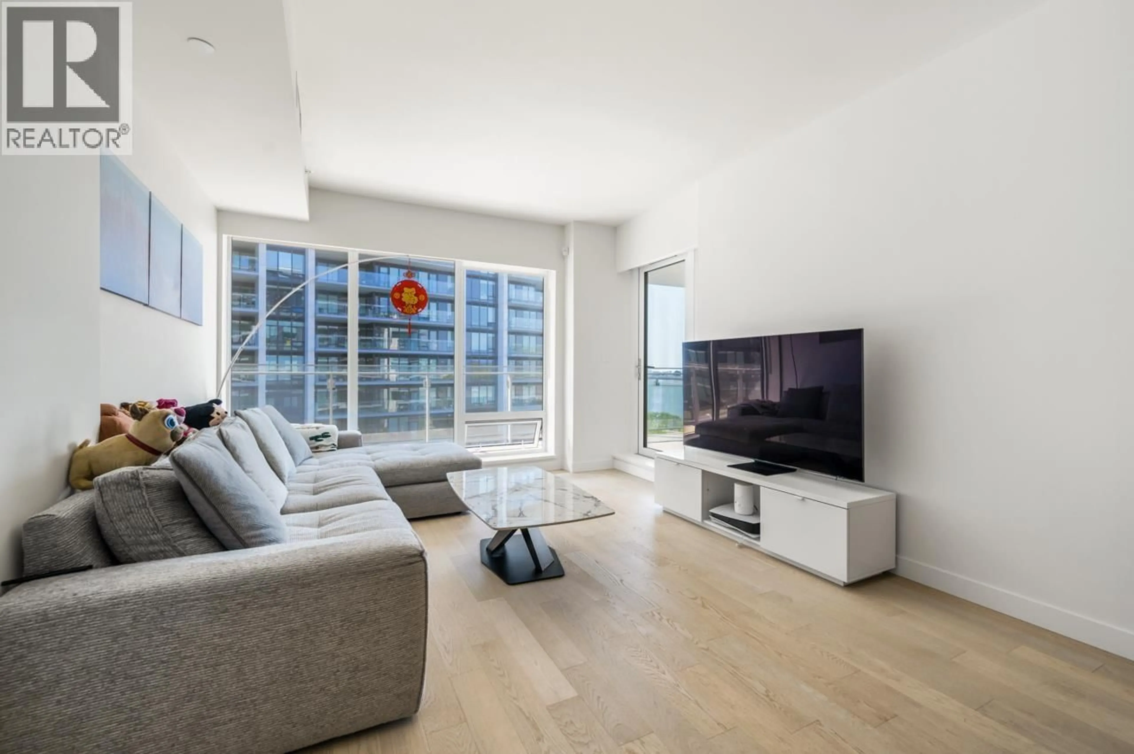 Living room with furniture, unknown for 417 - 6833 PEARSON WAY, Richmond British Columbia V7C0E8