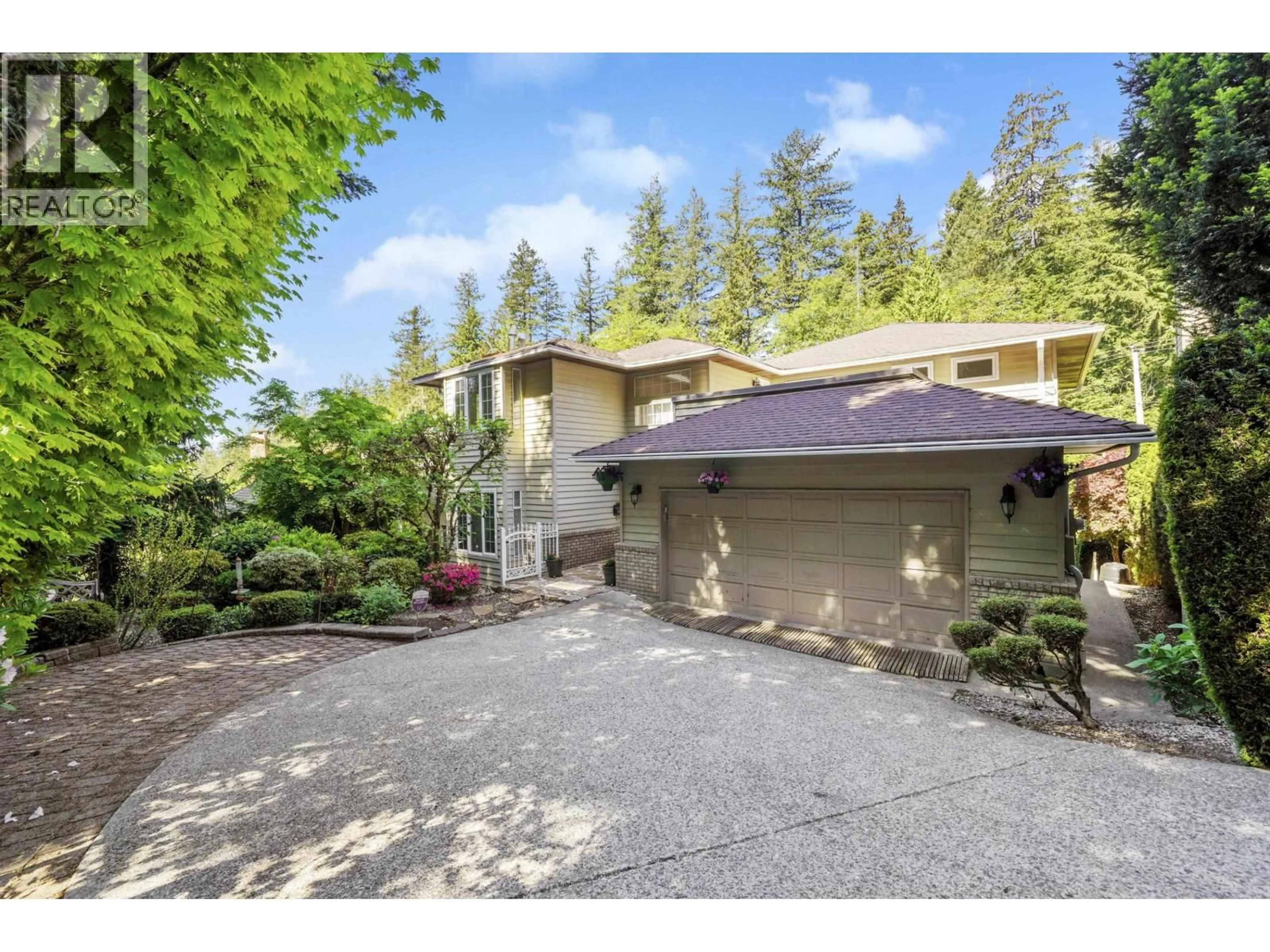 A pic from outside/outdoor area/front of a property/back of a property/a pic from drone, street for 5885 NANCY GREENE WAY, North Vancouver British Columbia V7R4W6