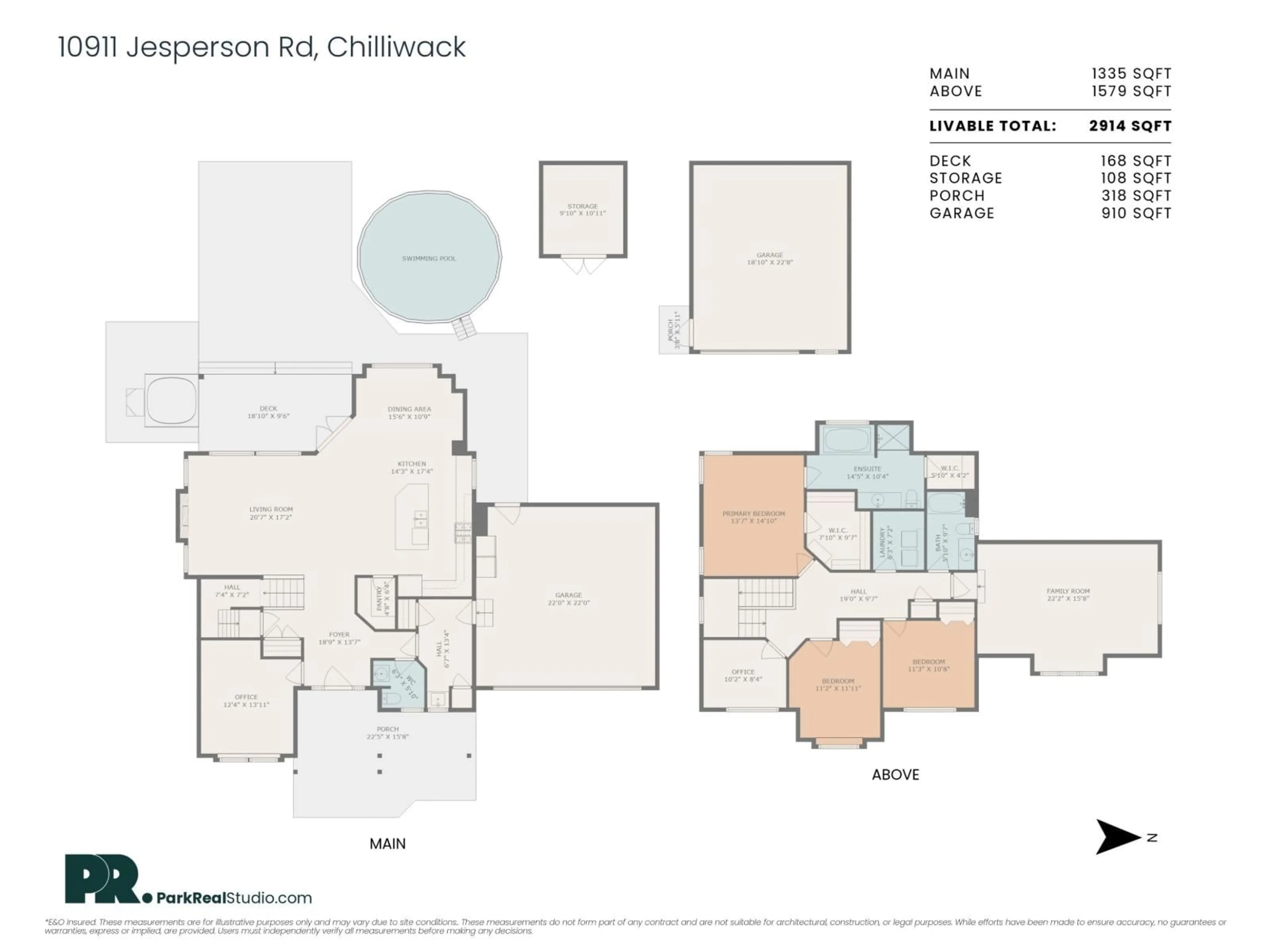 Floor plan for 10911 JESPERSON ROAD, Chilliwack British Columbia V2P6H5