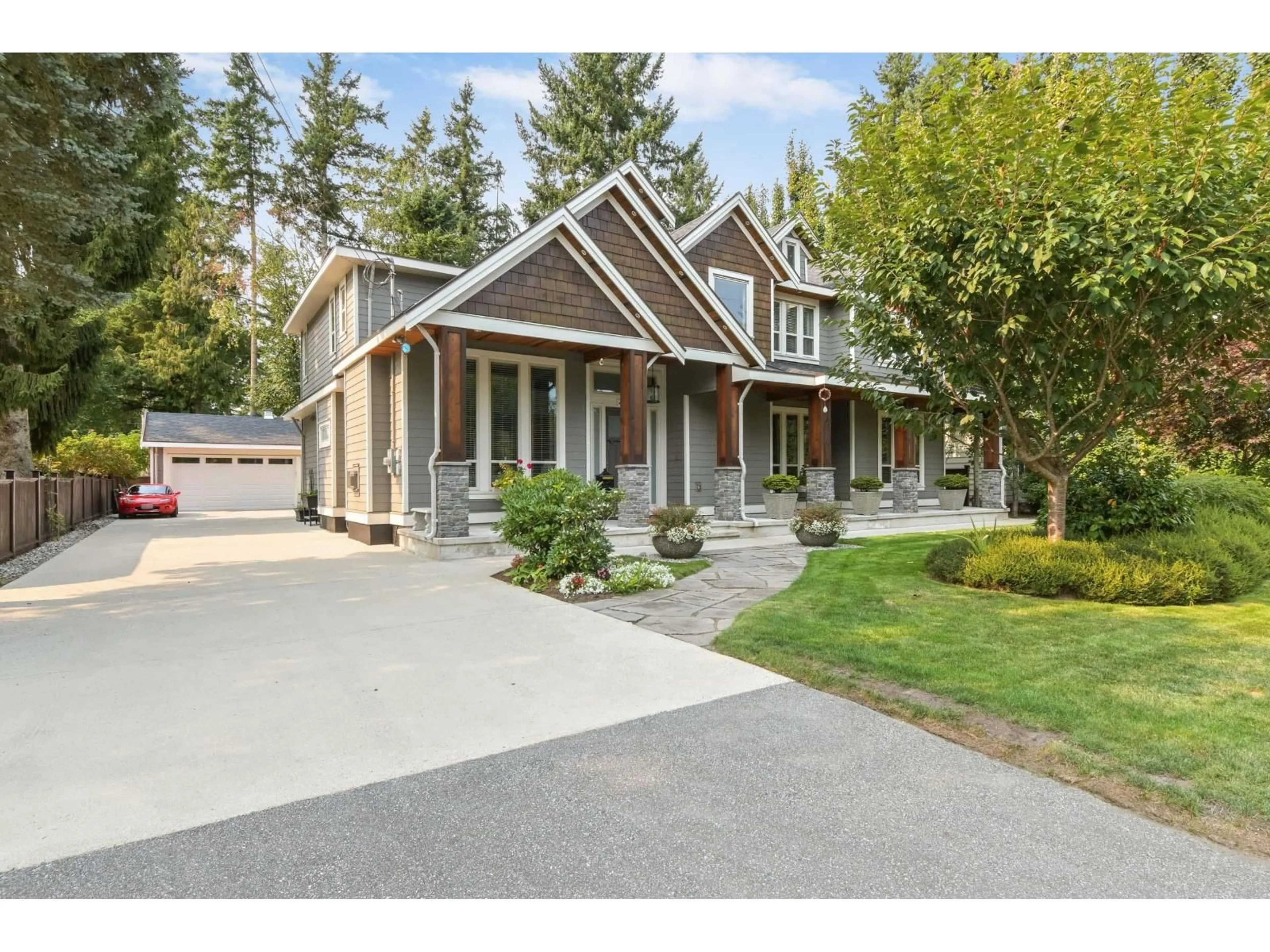 Home with vinyl exterior material, street for 4085 205A, Langley British Columbia V3A2A4