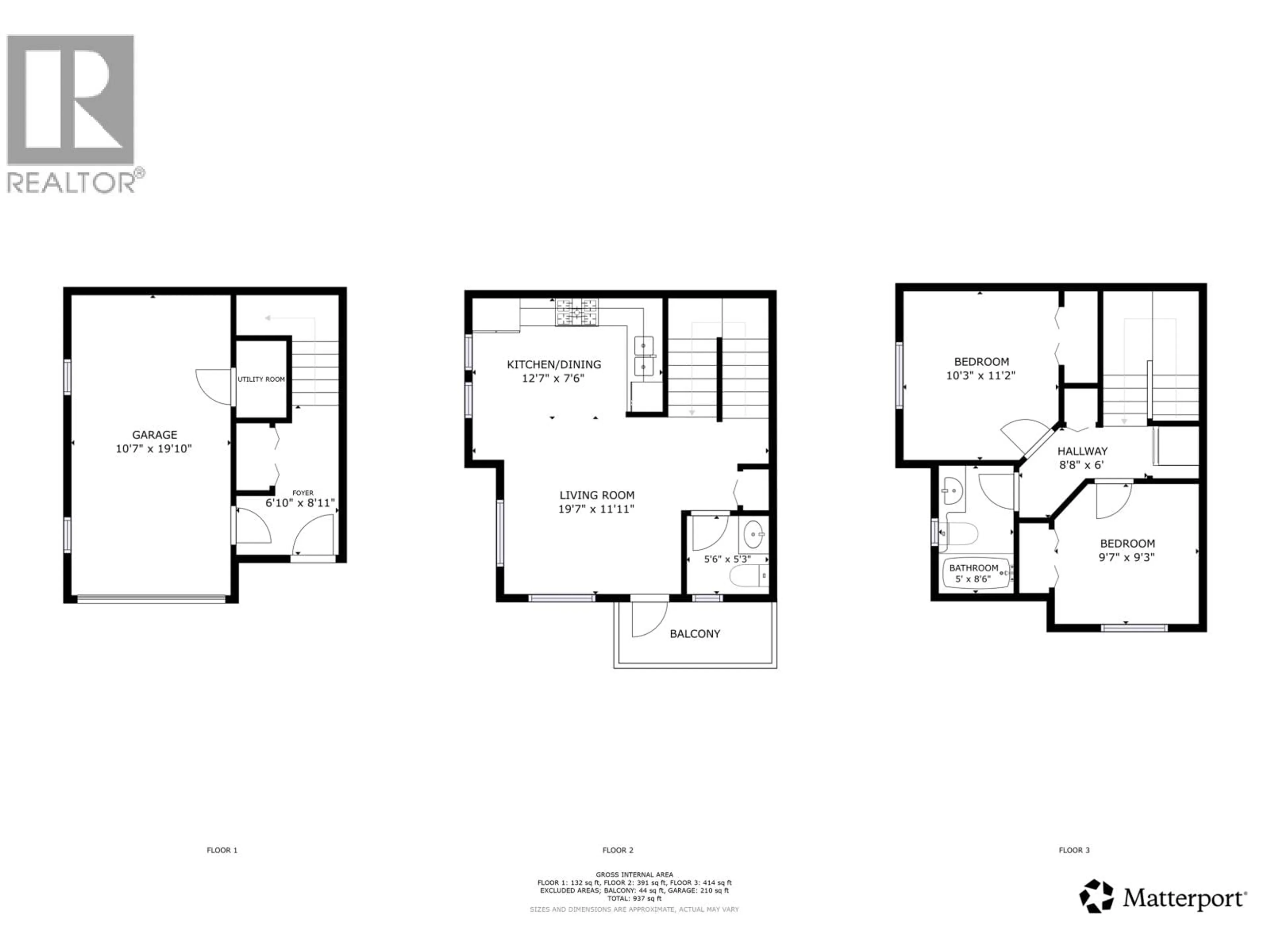 Floor plan for 32 - 1111 EWEN AVENUE, New Westminster British Columbia V3M5E3