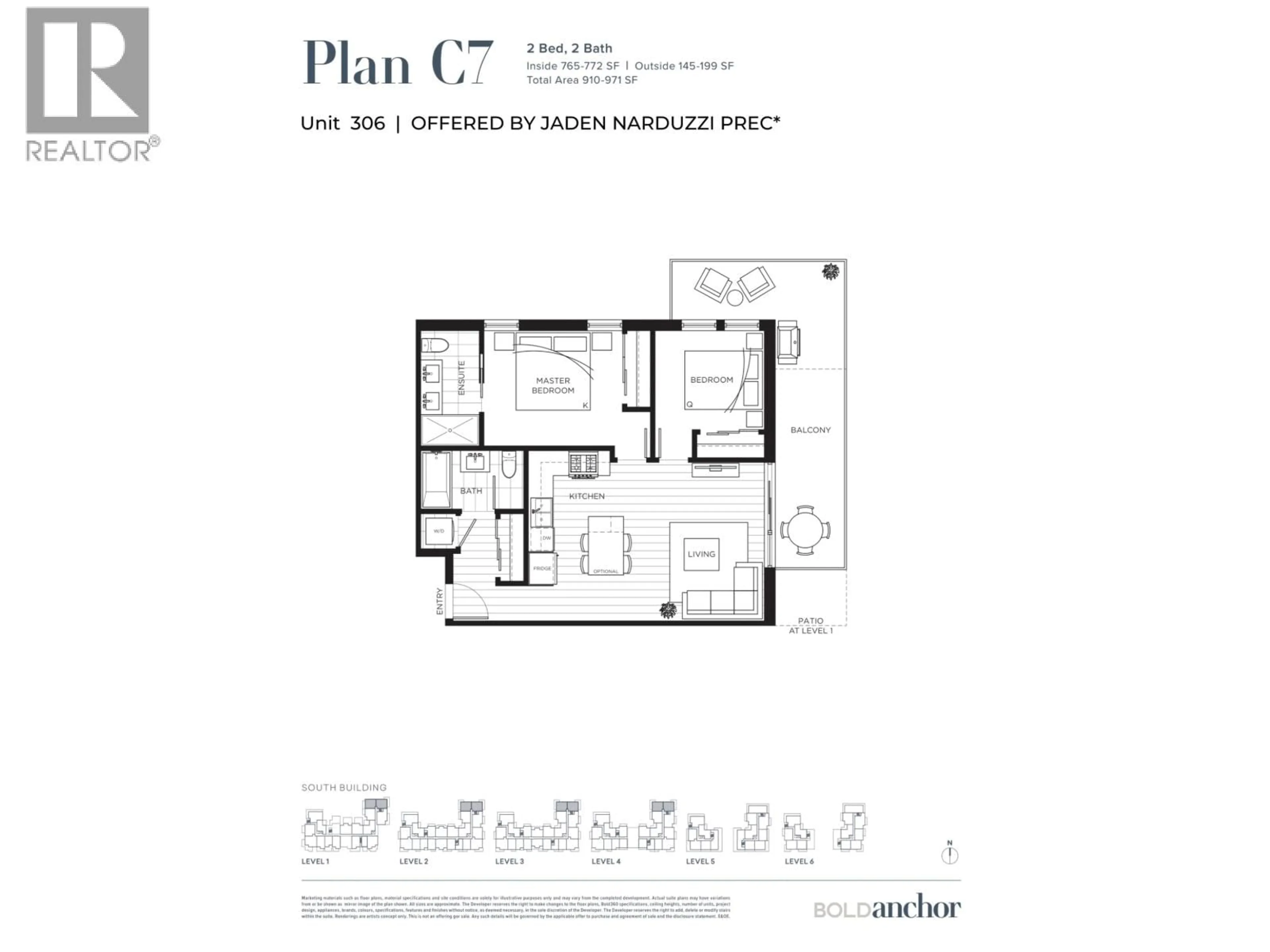 Floor plan for 306 - 2002 ST. GEORGE STREET, Port Moody British Columbia V3H2E6