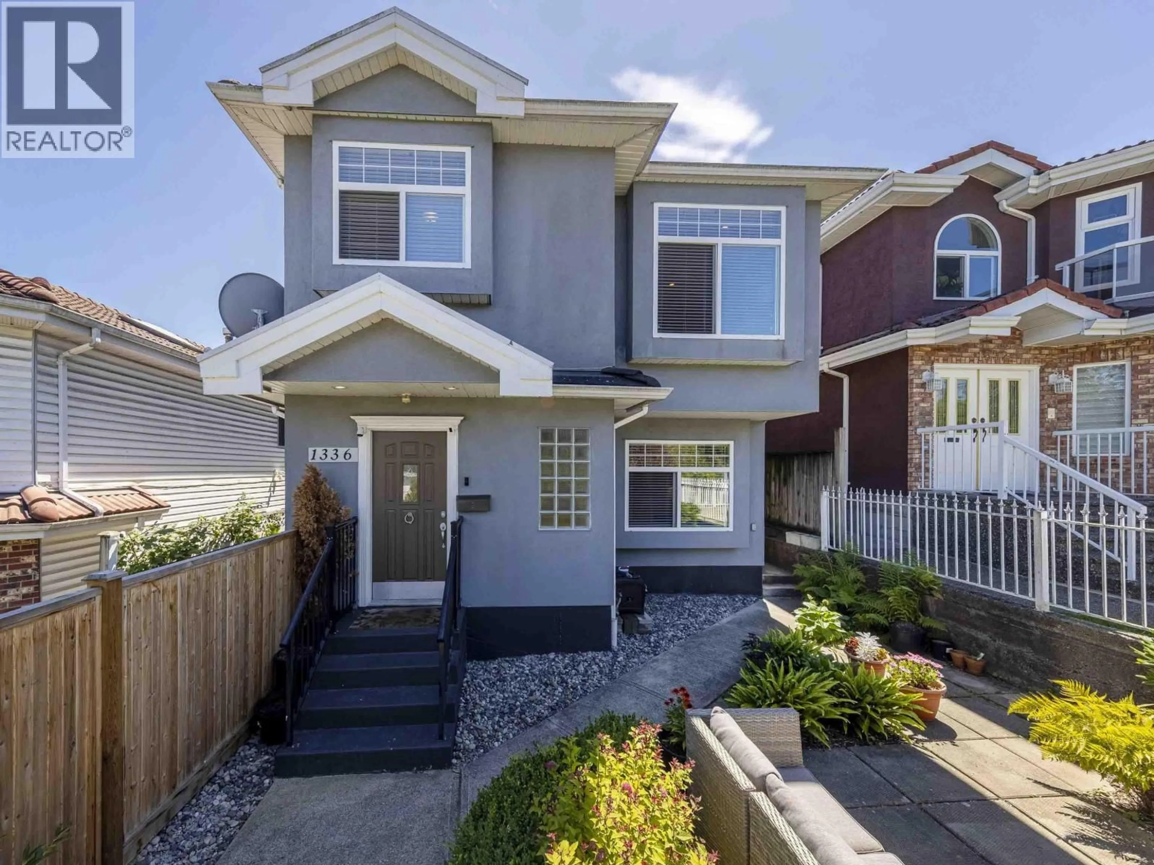 Home with vinyl exterior material, street for 1336 16TH AVENUE, Vancouver British Columbia V5T4G8