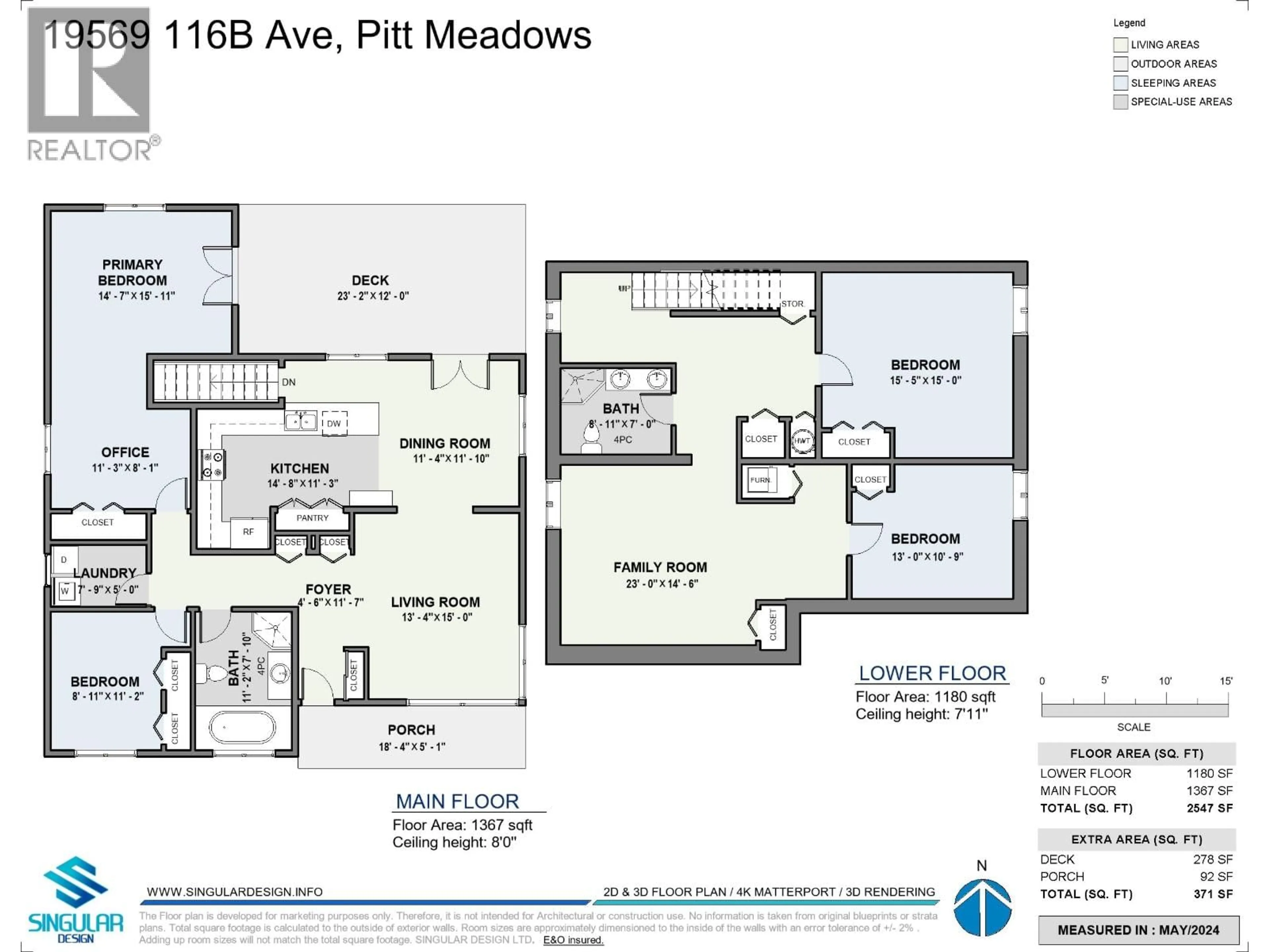 Floor plan for 19569 116B AVENUE, Pitt Meadows British Columbia V3Y1G2