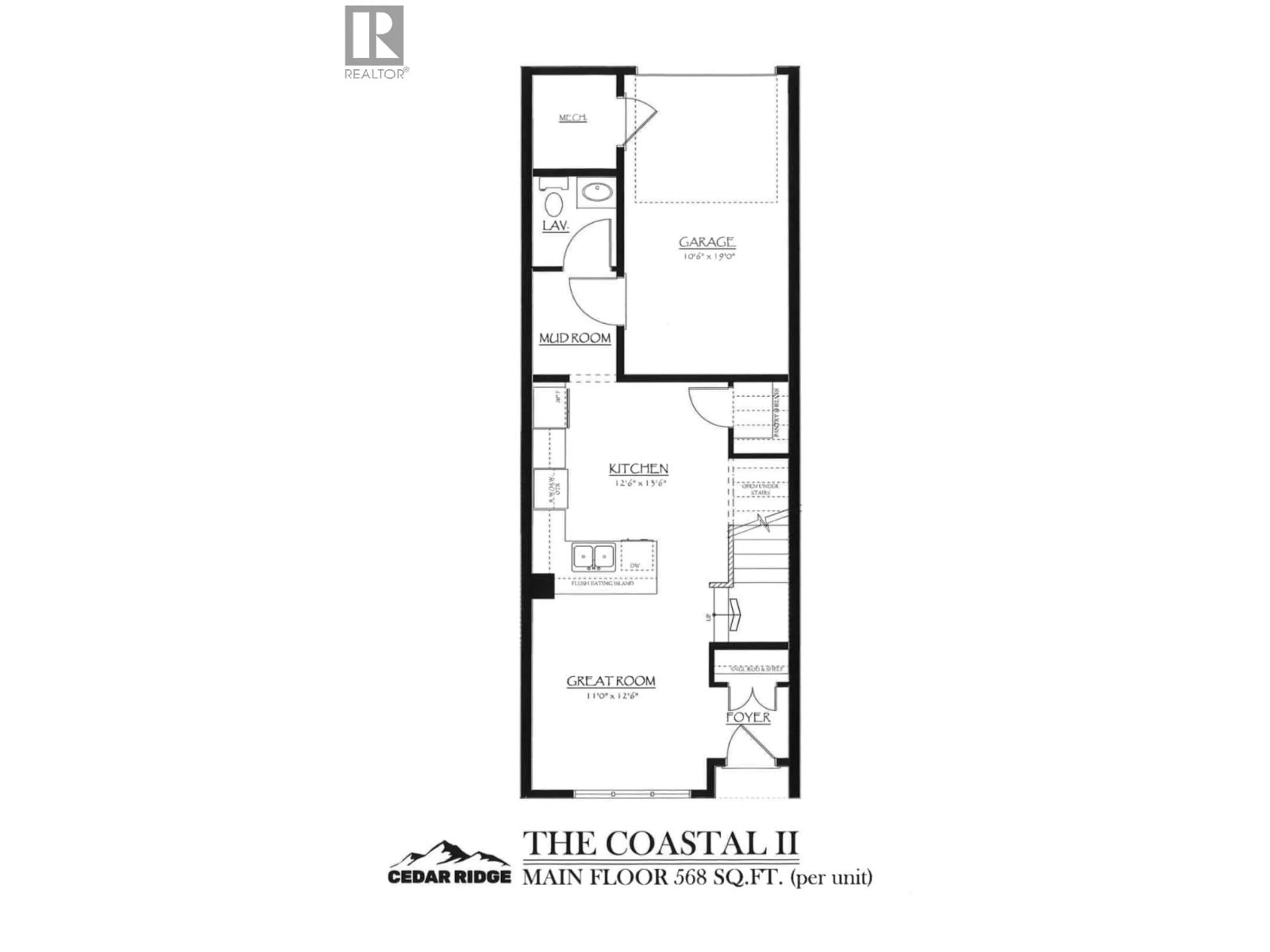 Floor plan for 6 - 3302 EBY STREET, Terrace British Columbia V8G4B5