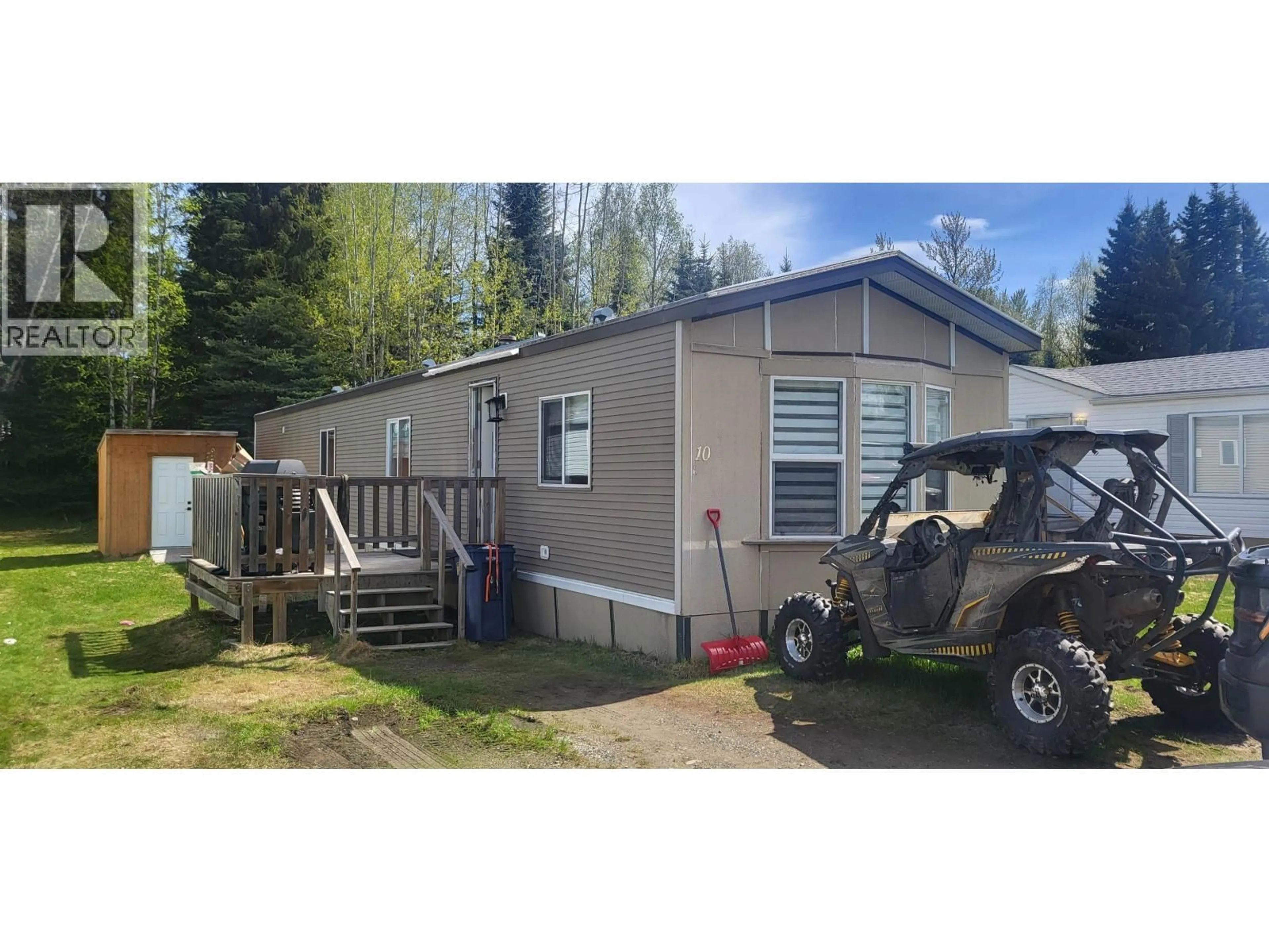 Home with vinyl exterior material, unknown for 10 - 8622 HART HIGHWAY, Prince George British Columbia V2K3B7