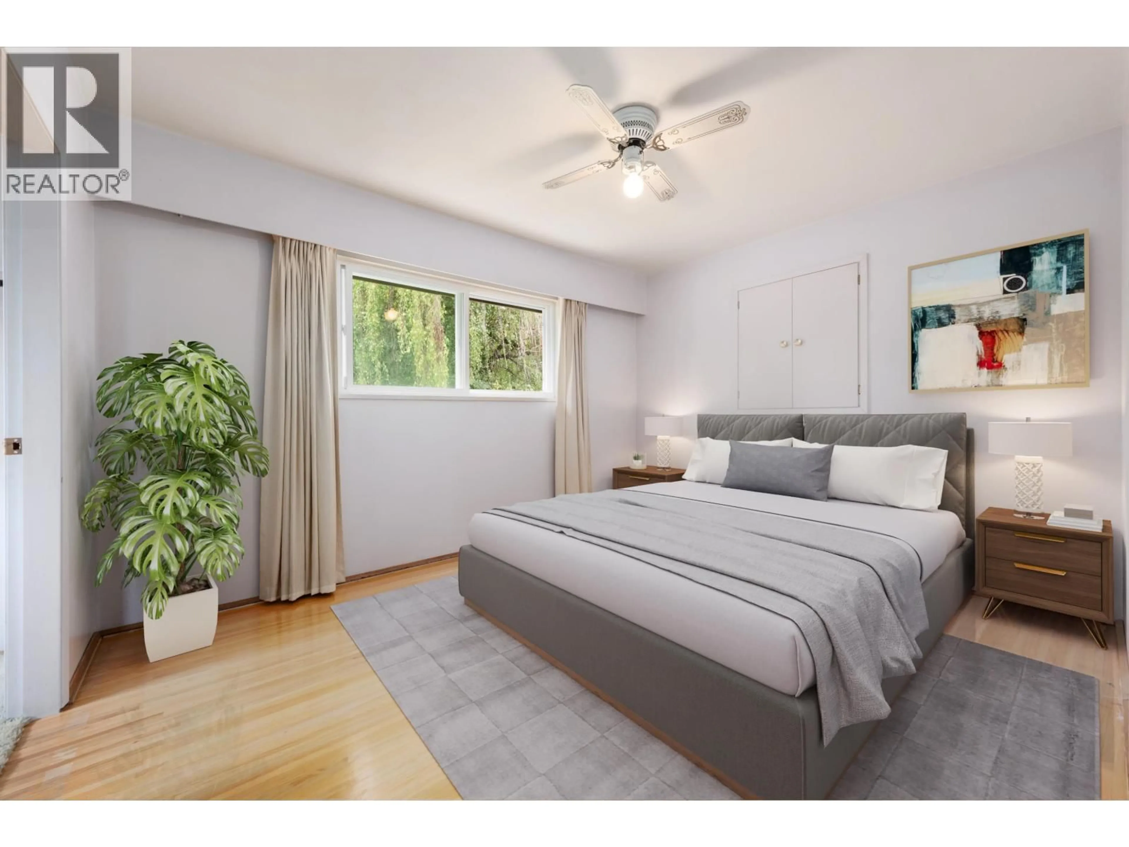 Bedroom with bed, unknown for 5456 8A AVENUE, Delta British Columbia V4M1V1