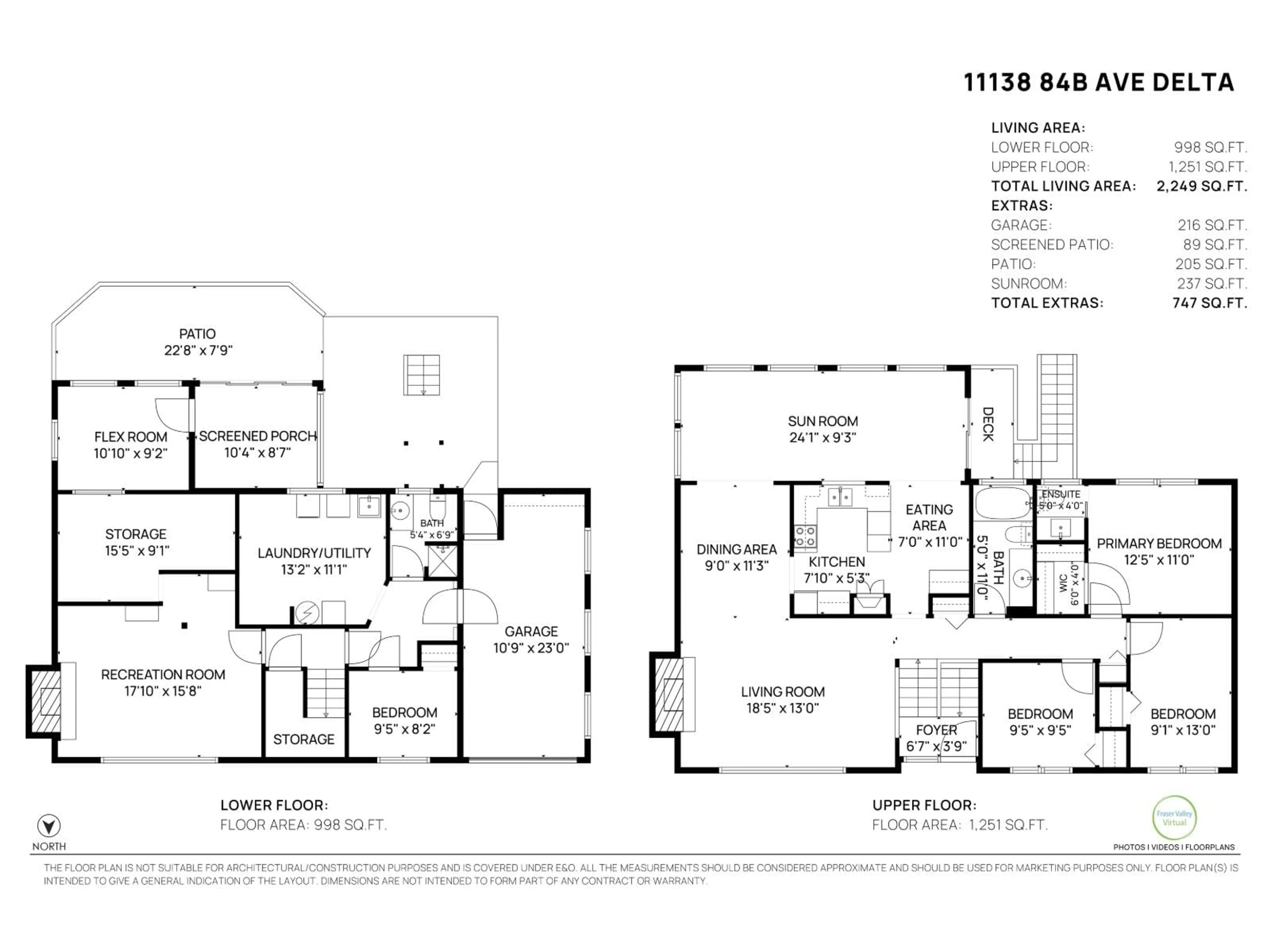 Floor plan for 11138 84B, Delta British Columbia V4C3Y8