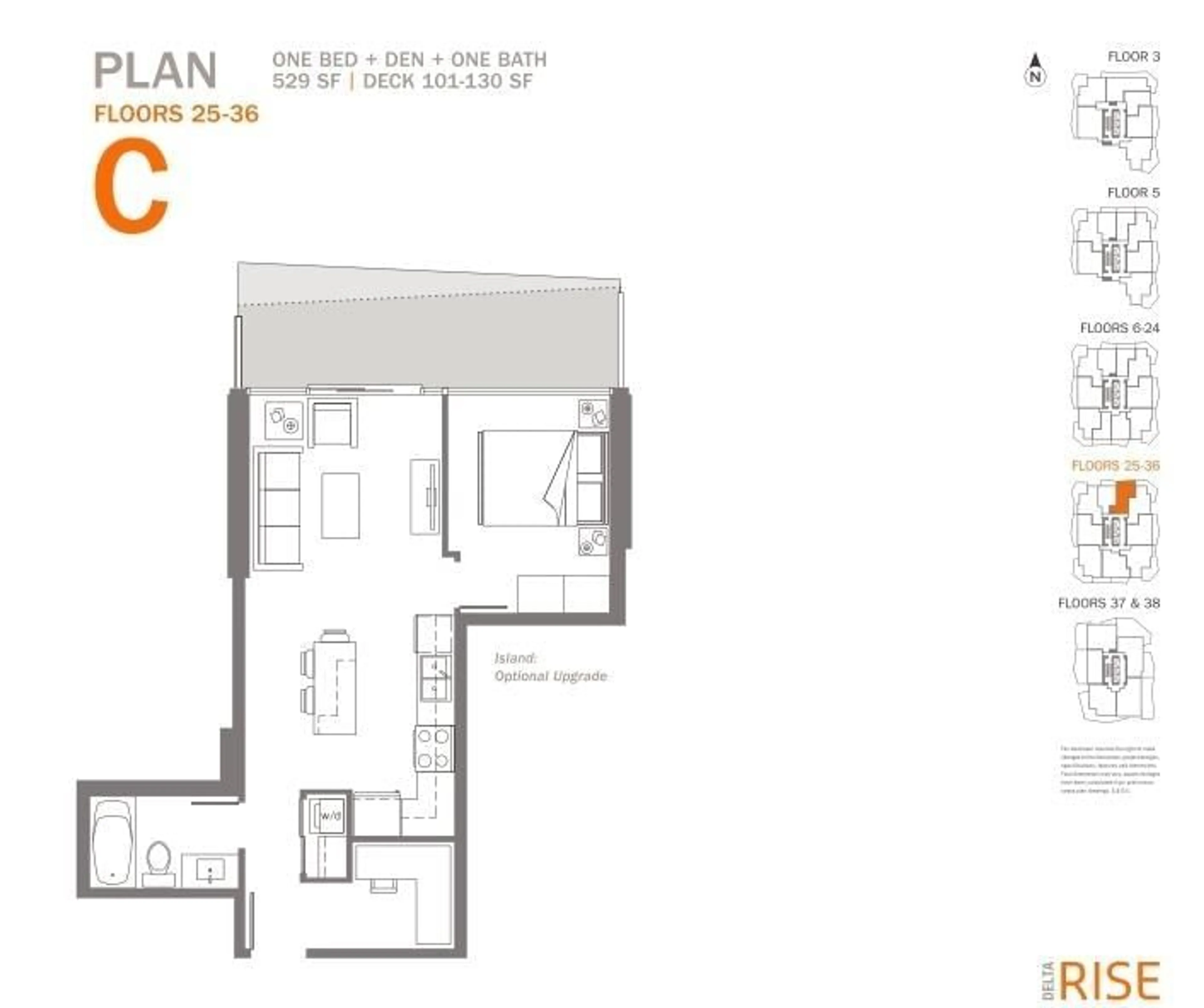 Floor plan for 3305 - 11967 80, Delta British Columbia V4C0E2