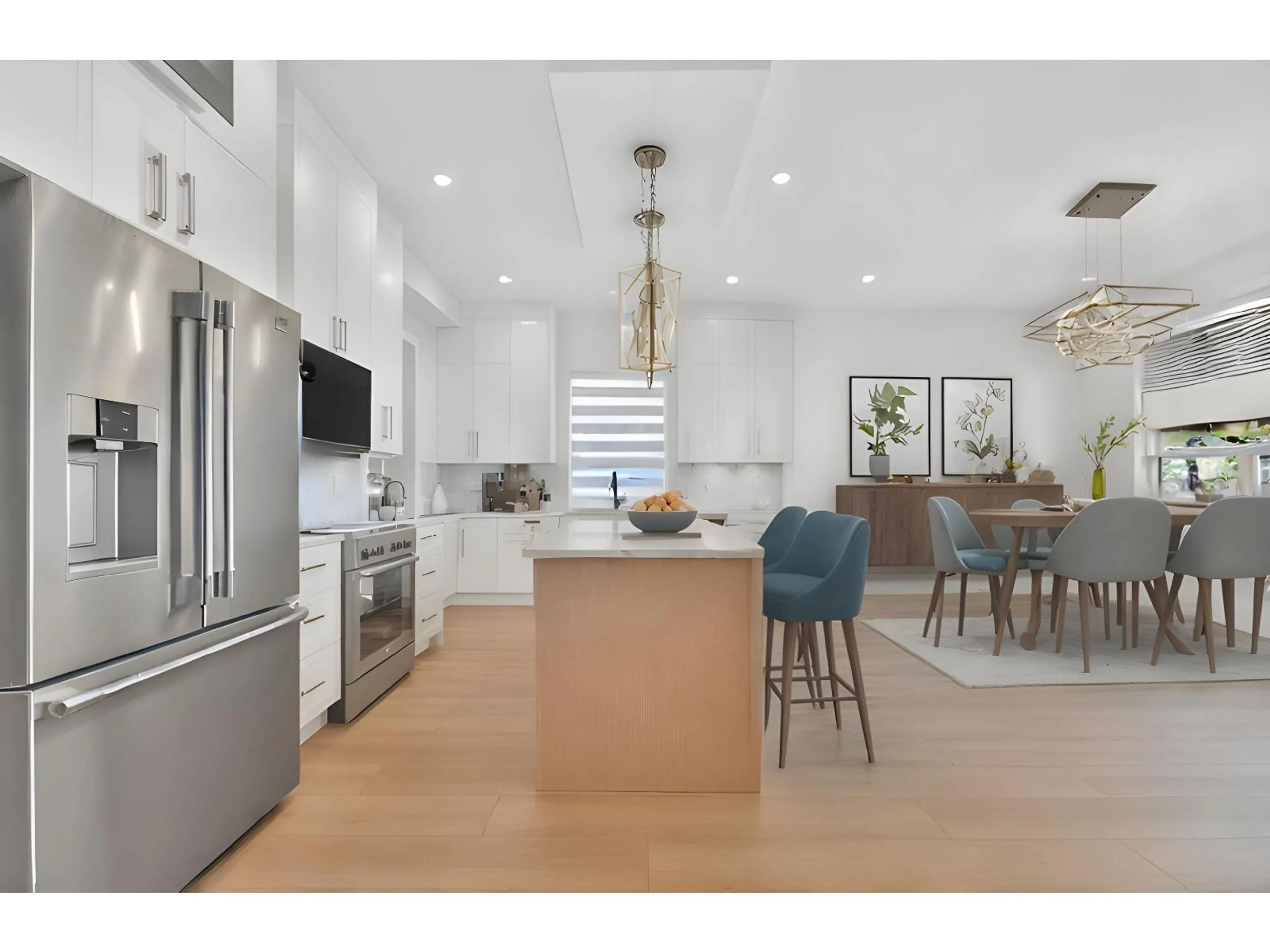 Open concept kitchen, unknown for 46269 STEVENSON ROAD, Chilliwack British Columbia V2R2R5