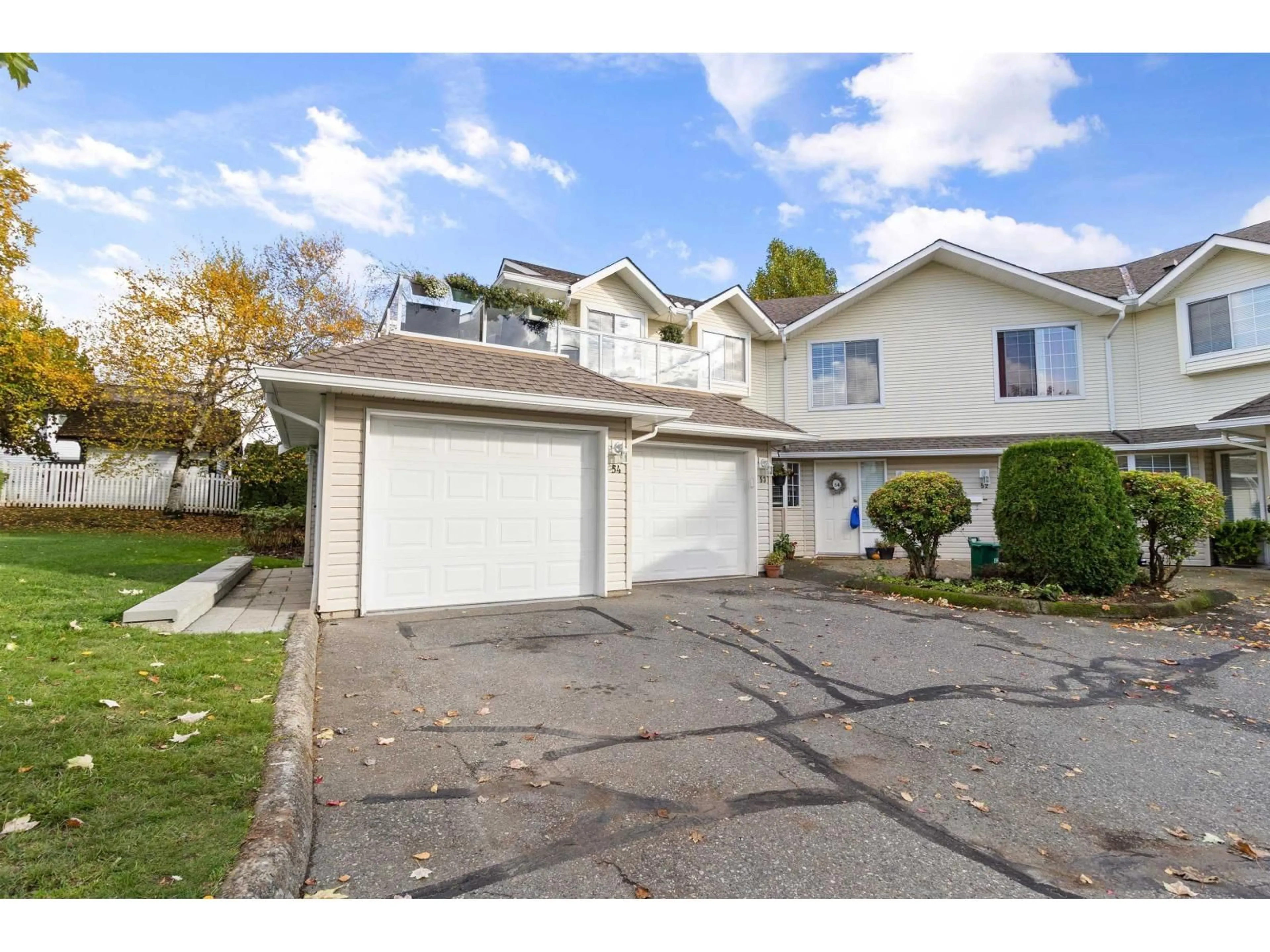 A pic from outside/outdoor area/front of a property/back of a property/a pic from drone, street for 53 - 31255 UPPER MACLURE, Abbotsford British Columbia V2T5N4