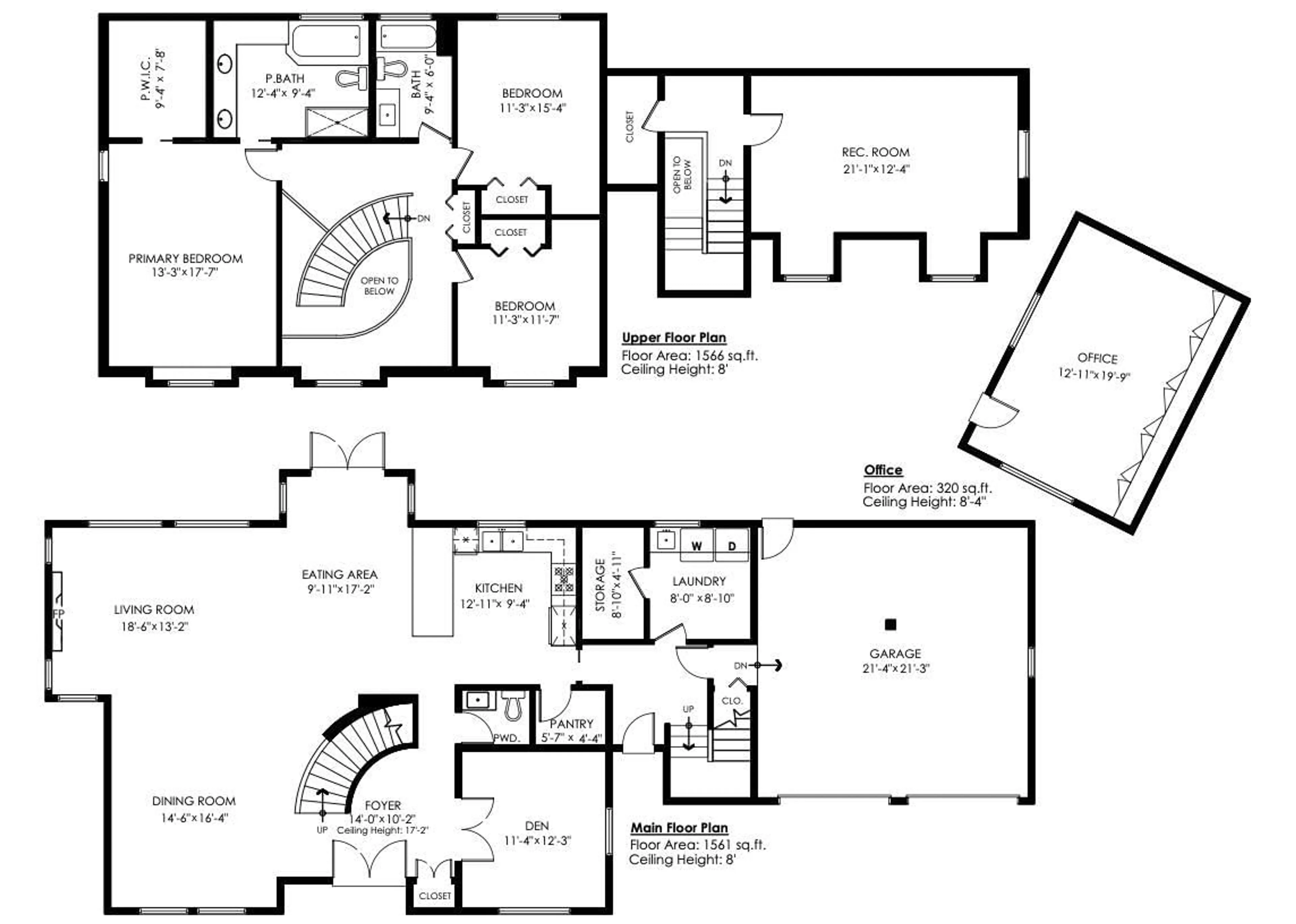 Floor plan for 1943 133B, Surrey British Columbia V4A7S7