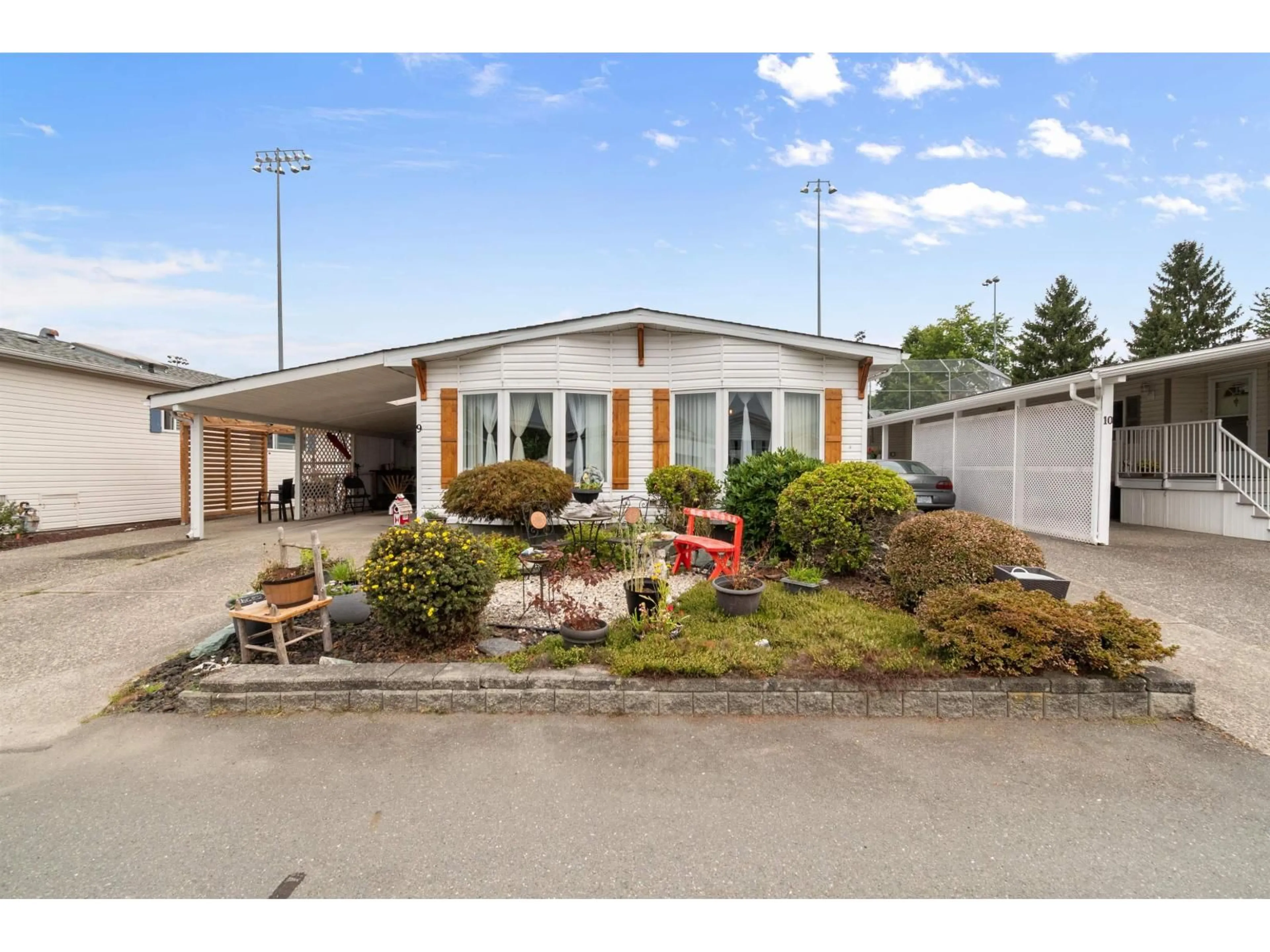 Home with vinyl exterior material, street for 9 - 9055 ASHWELL ROAD, Chilliwack British Columbia V2P7S6