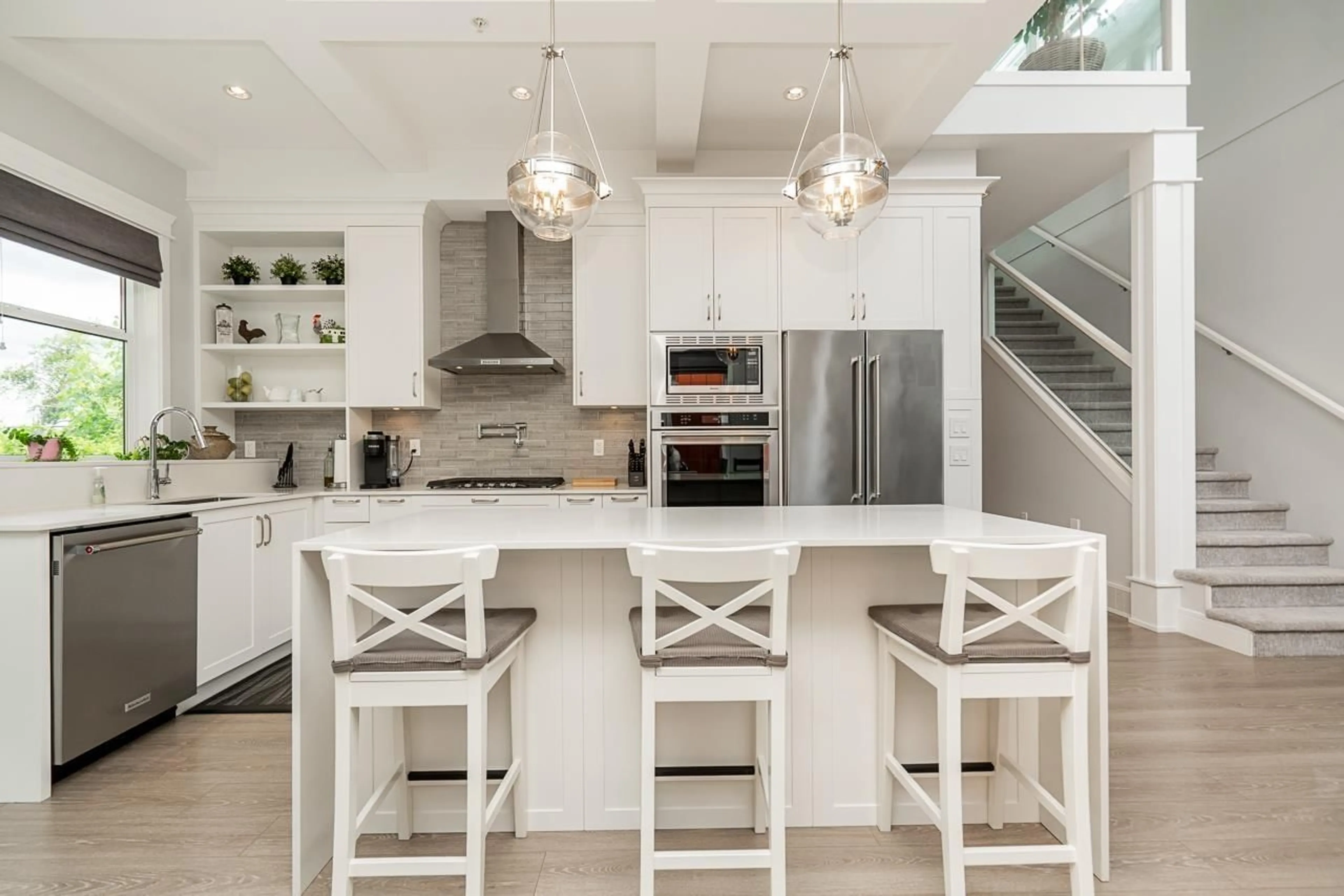 Contemporary kitchen, ceramic/tile floor for 39 - 4750 228, Langley British Columbia V2Z0A9