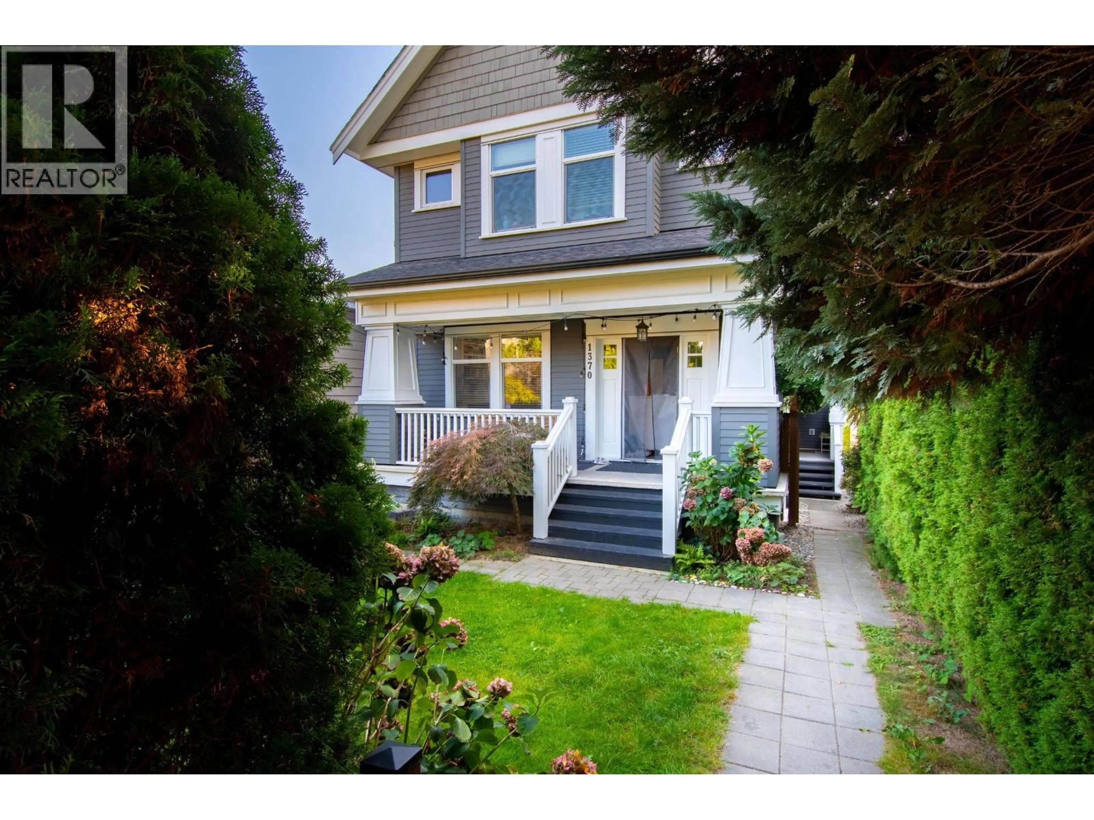 Home with vinyl exterior material, street for 1368 13TH AVENUE, Vancouver British Columbia V5N2B6