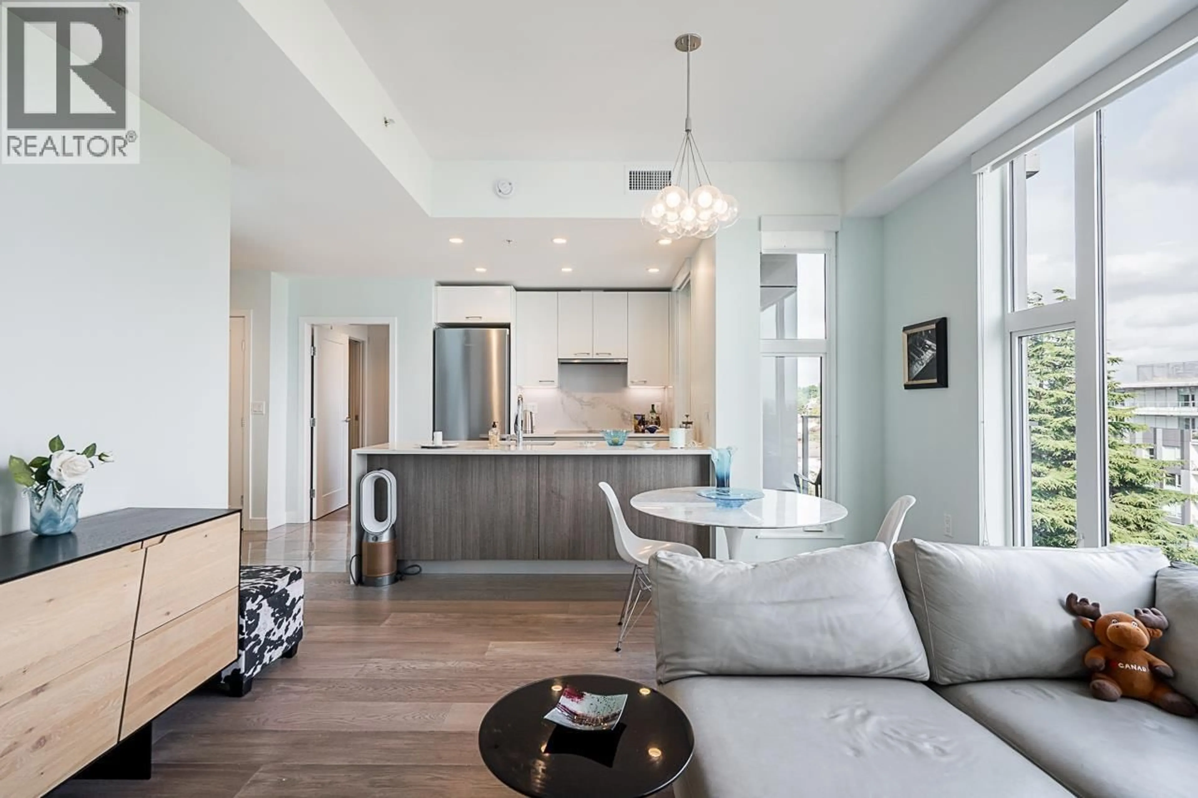 Open concept kitchen, unknown for 605 - 5733 ALBERTA STREET, Vancouver British Columbia V5Y0M3