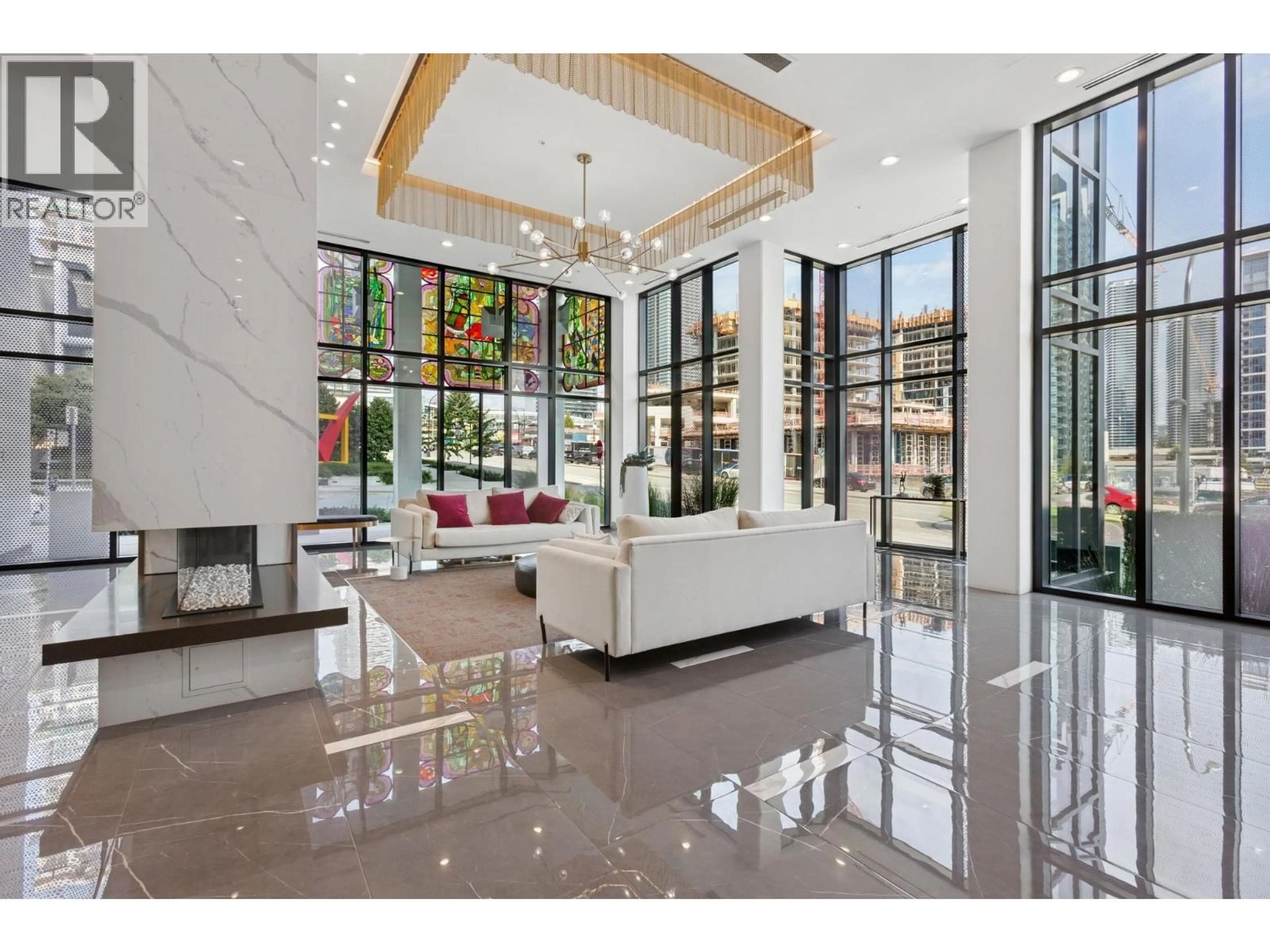 Lobby for 1505 - 4488 JUNEAU STREET, Burnaby British Columbia V5C0M4