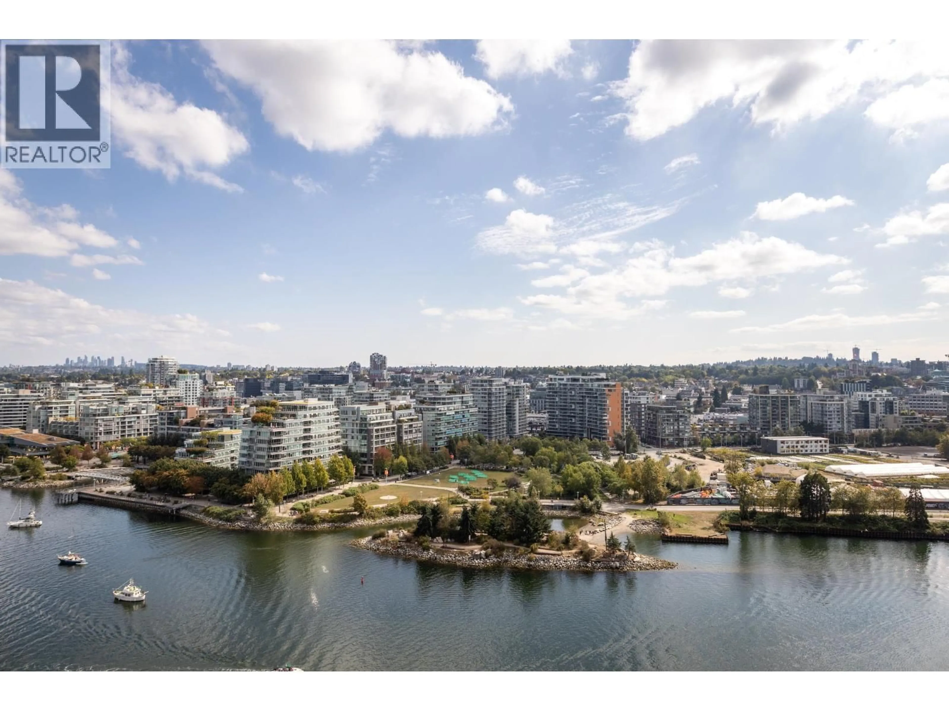 A pic from outside/outdoor area/front of a property/back of a property/a pic from drone, water/lake/river/ocean view for 2501 - 8 SMITHE MEWS, Vancouver British Columbia V6B0A5