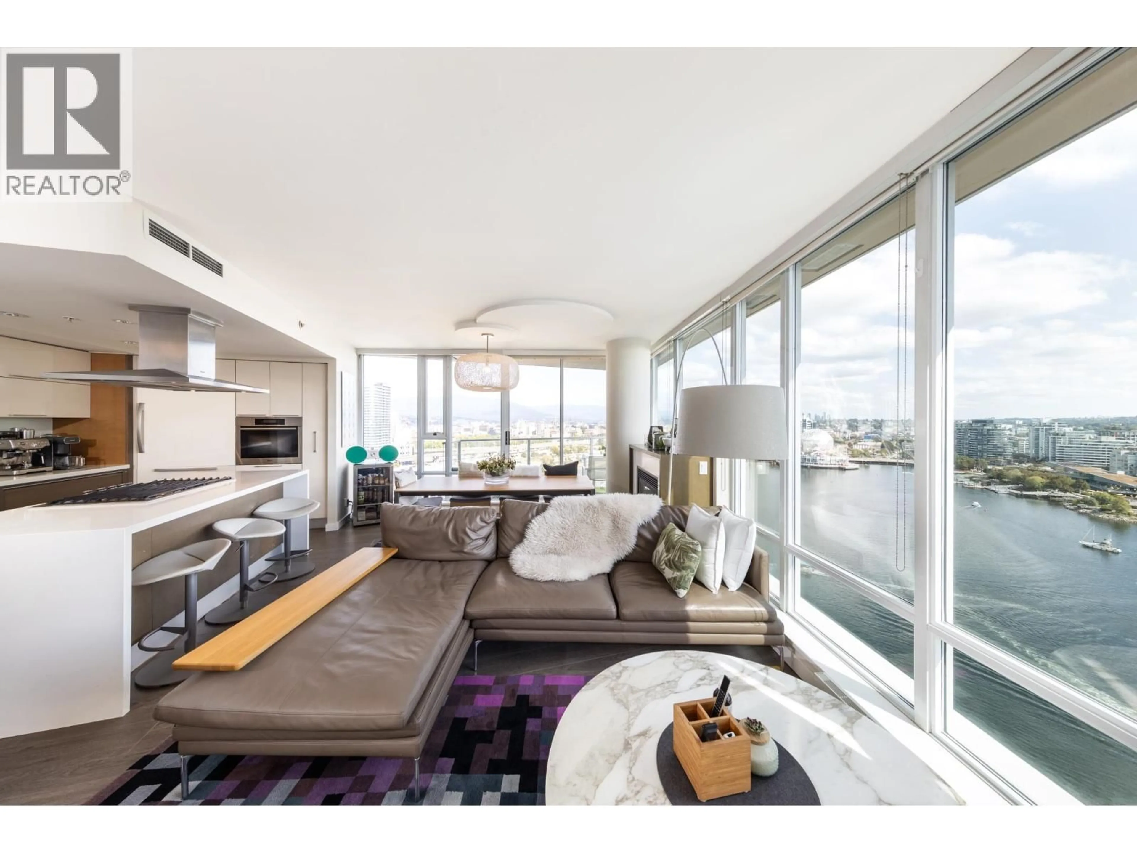 Living room with furniture, unknown for 2501 - 8 SMITHE MEWS, Vancouver British Columbia V6B0A5
