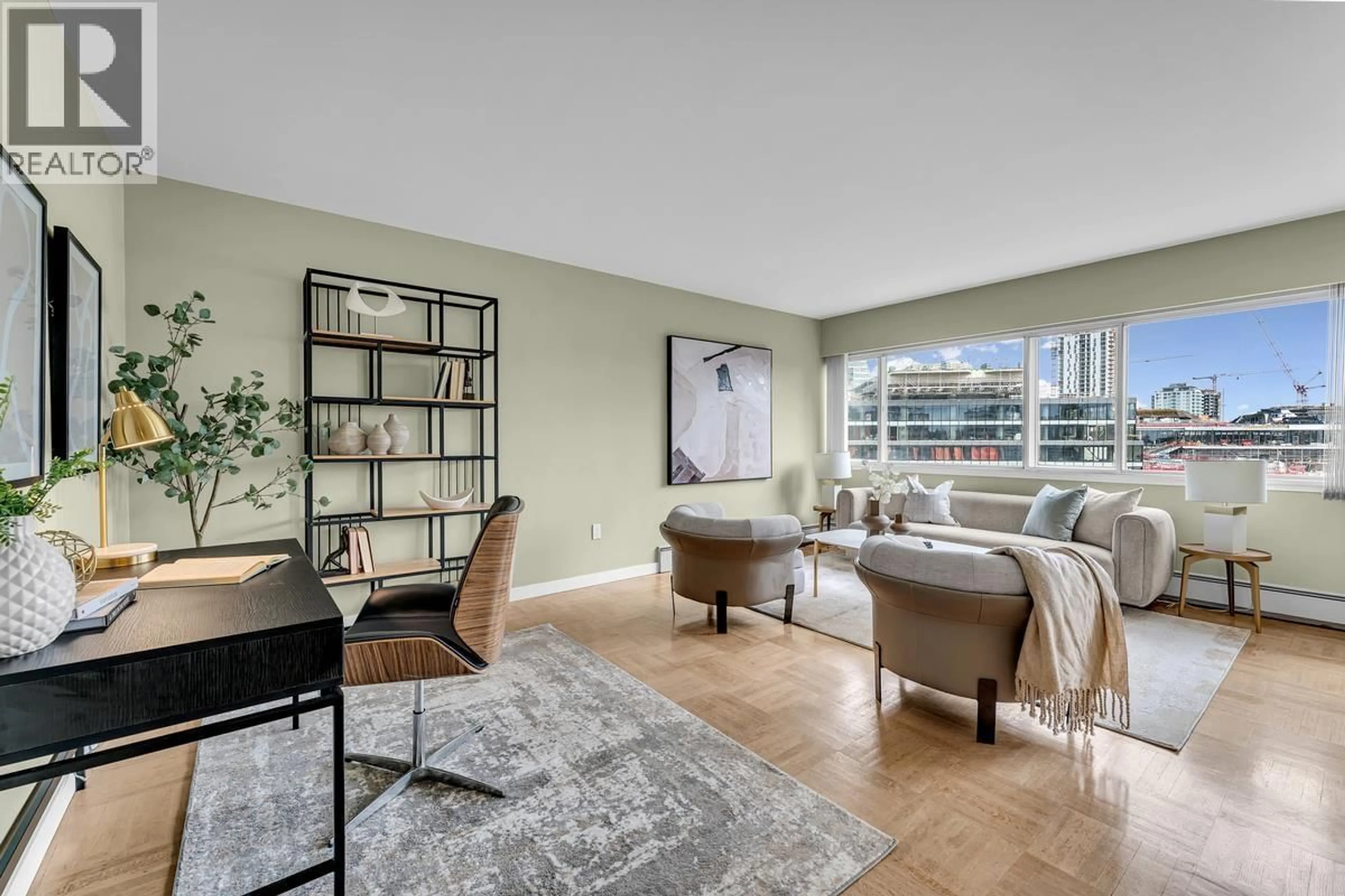 Living room with furniture, unknown for 505 - 5926 TISDALL STREET, Vancouver British Columbia V5Z3N2