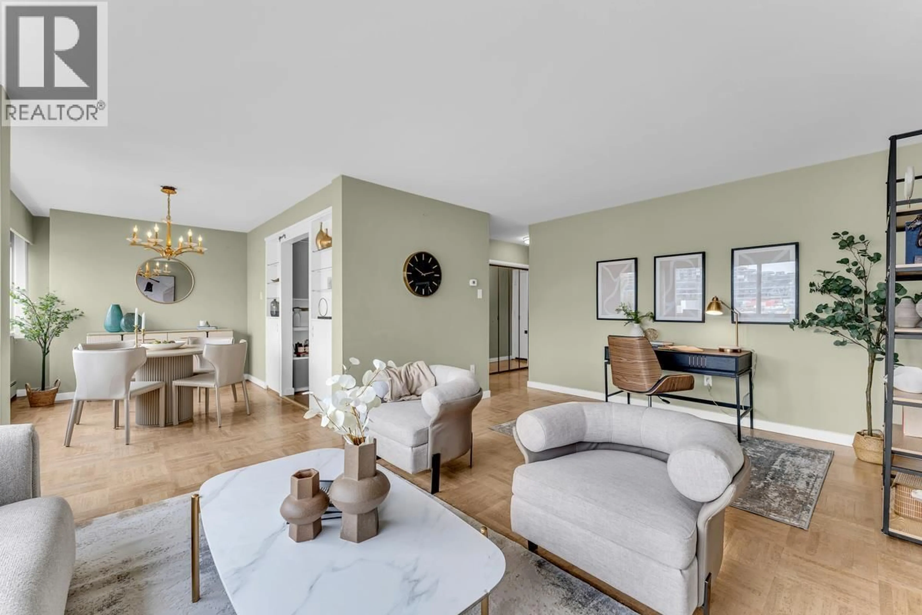 Living room with furniture, unknown for 505 - 5926 TISDALL STREET, Vancouver British Columbia V5Z3N2