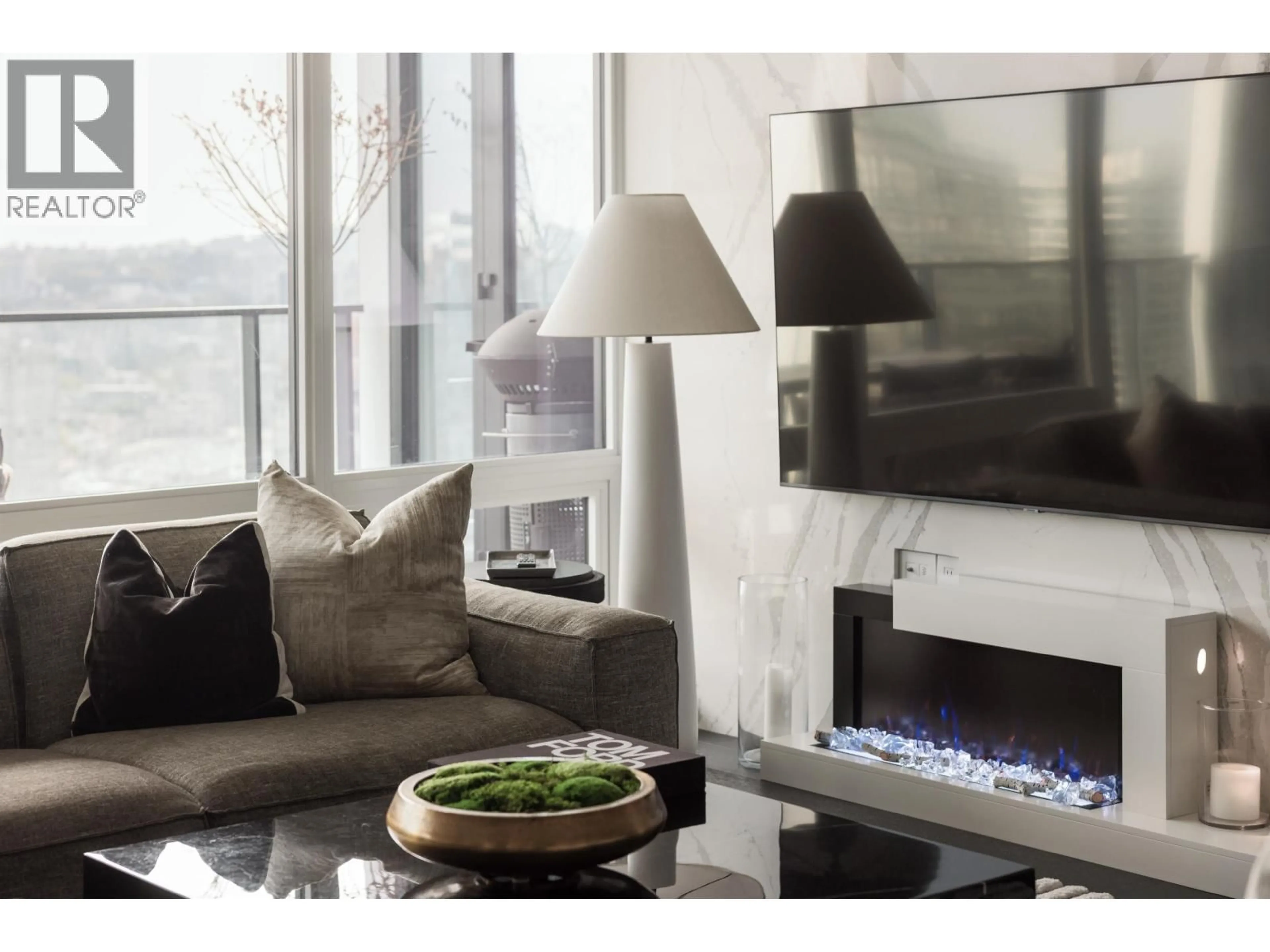 Living room with furniture, unknown for 2504 - 1111 RICHARDS STREET, Vancouver British Columbia V6B0S3