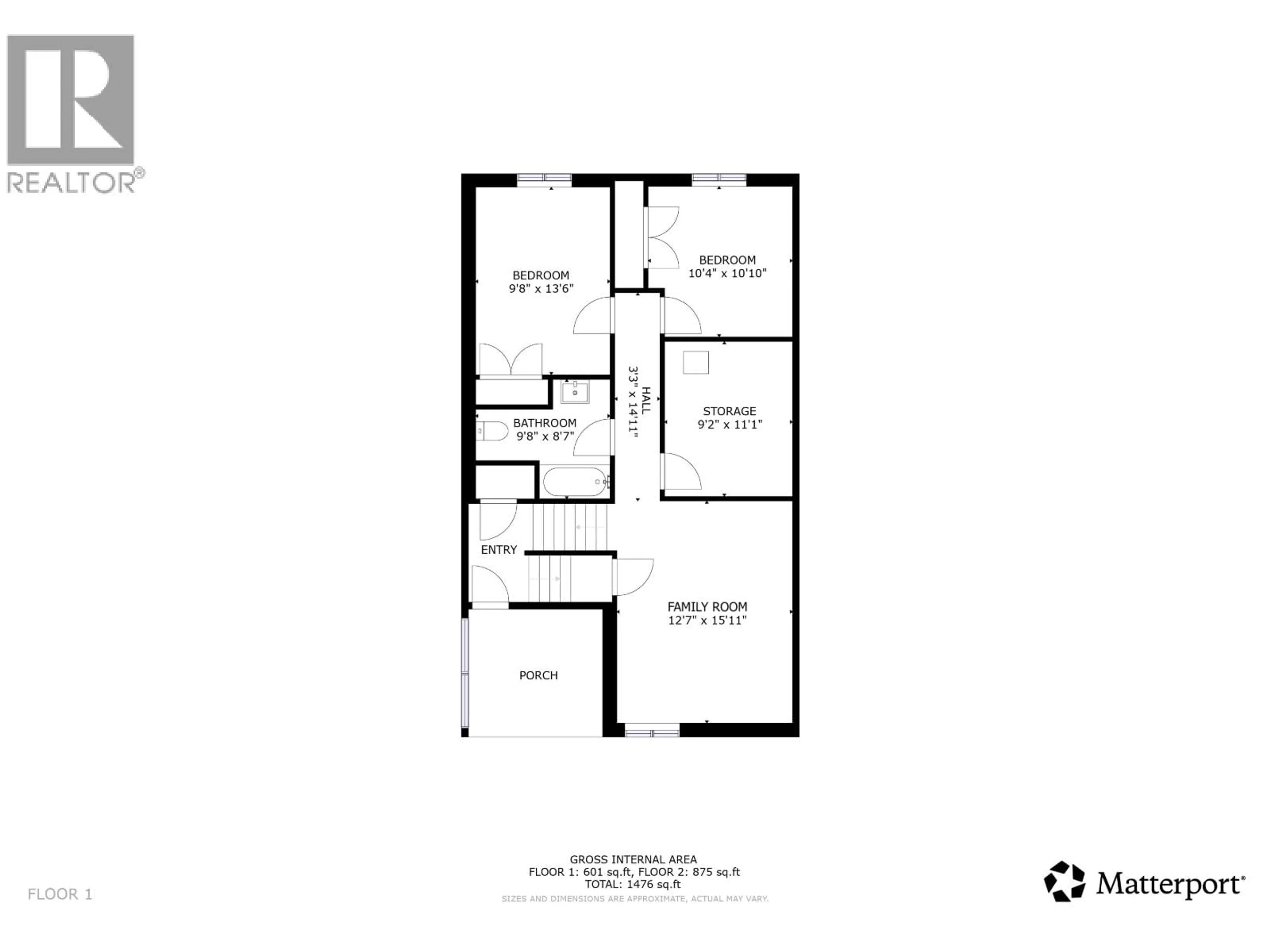 Floor plan for 8603 81 STREET, Fort St. John British Columbia V1J0M4
