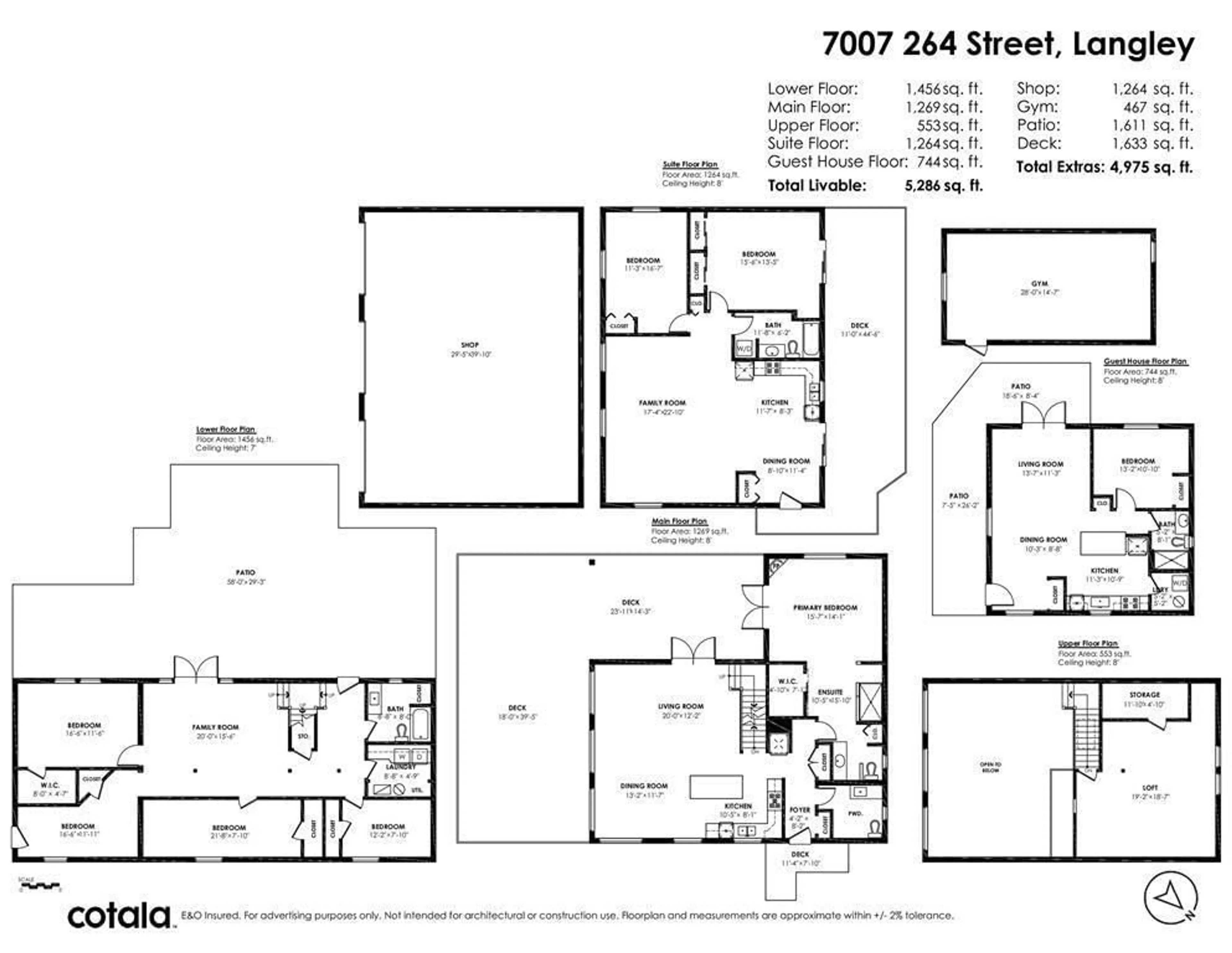 Floor plan for 7007 264, Langley British Columbia V4W1M8