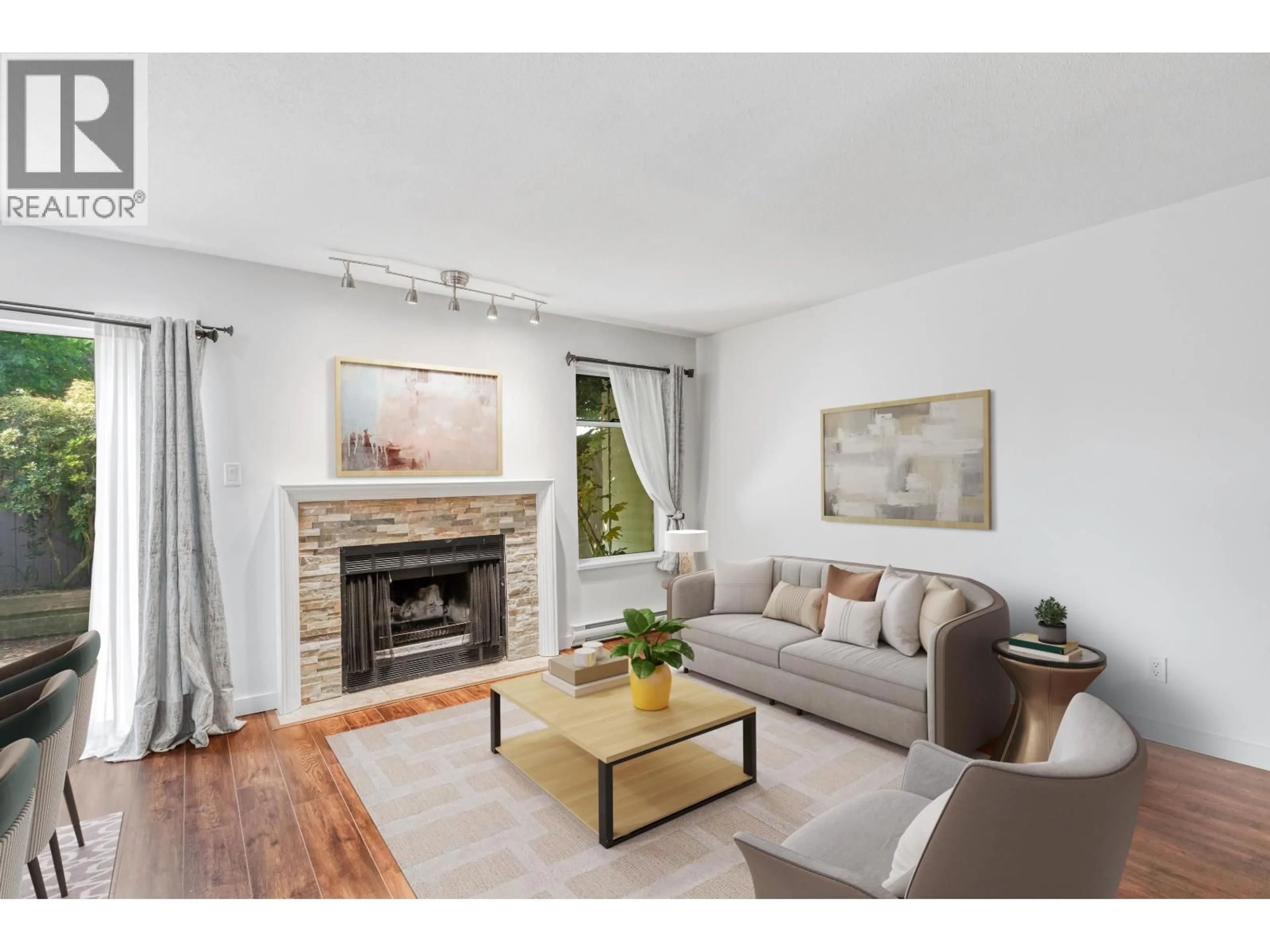 Living room with furniture, wood/laminate floor for 2886 MT SEYMOUR PARKWAY, North Vancouver British Columbia V7H1E9