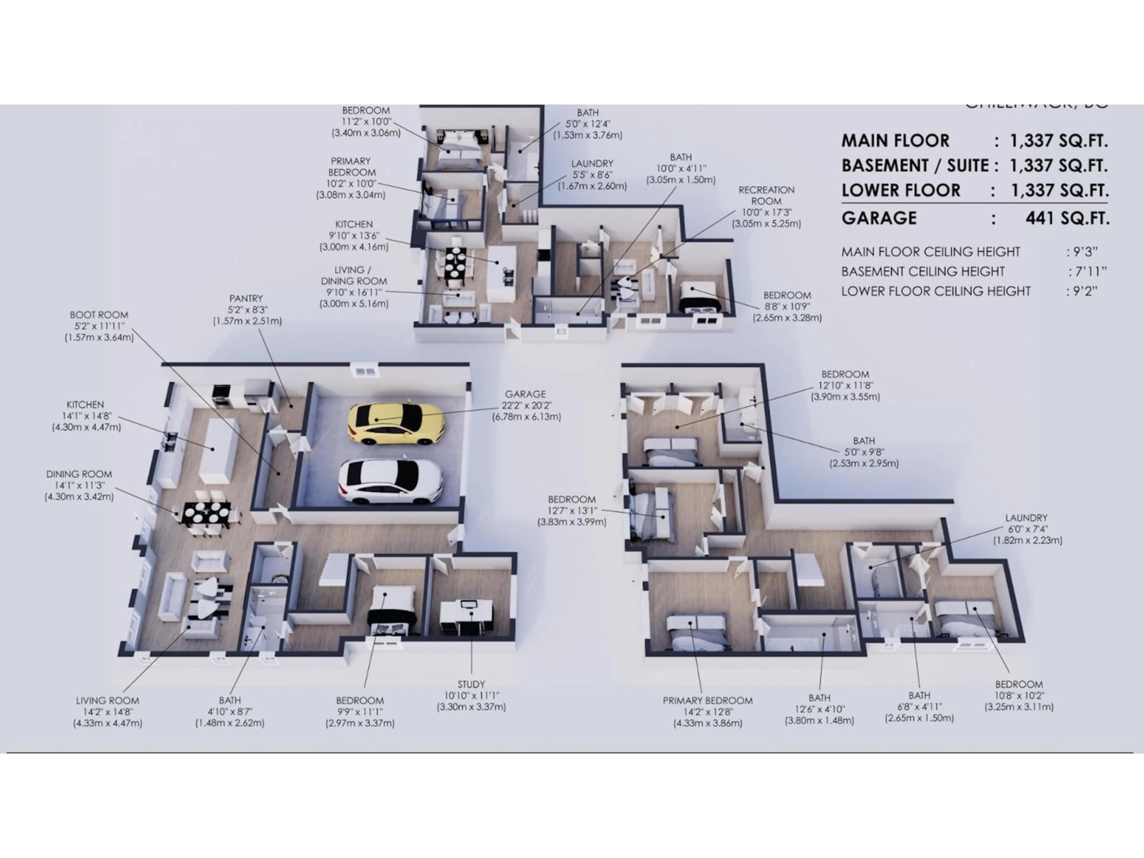 Floor plan for 50497 KINGSTON DRIVE, Chilliwack British Columbia V4Z0C2