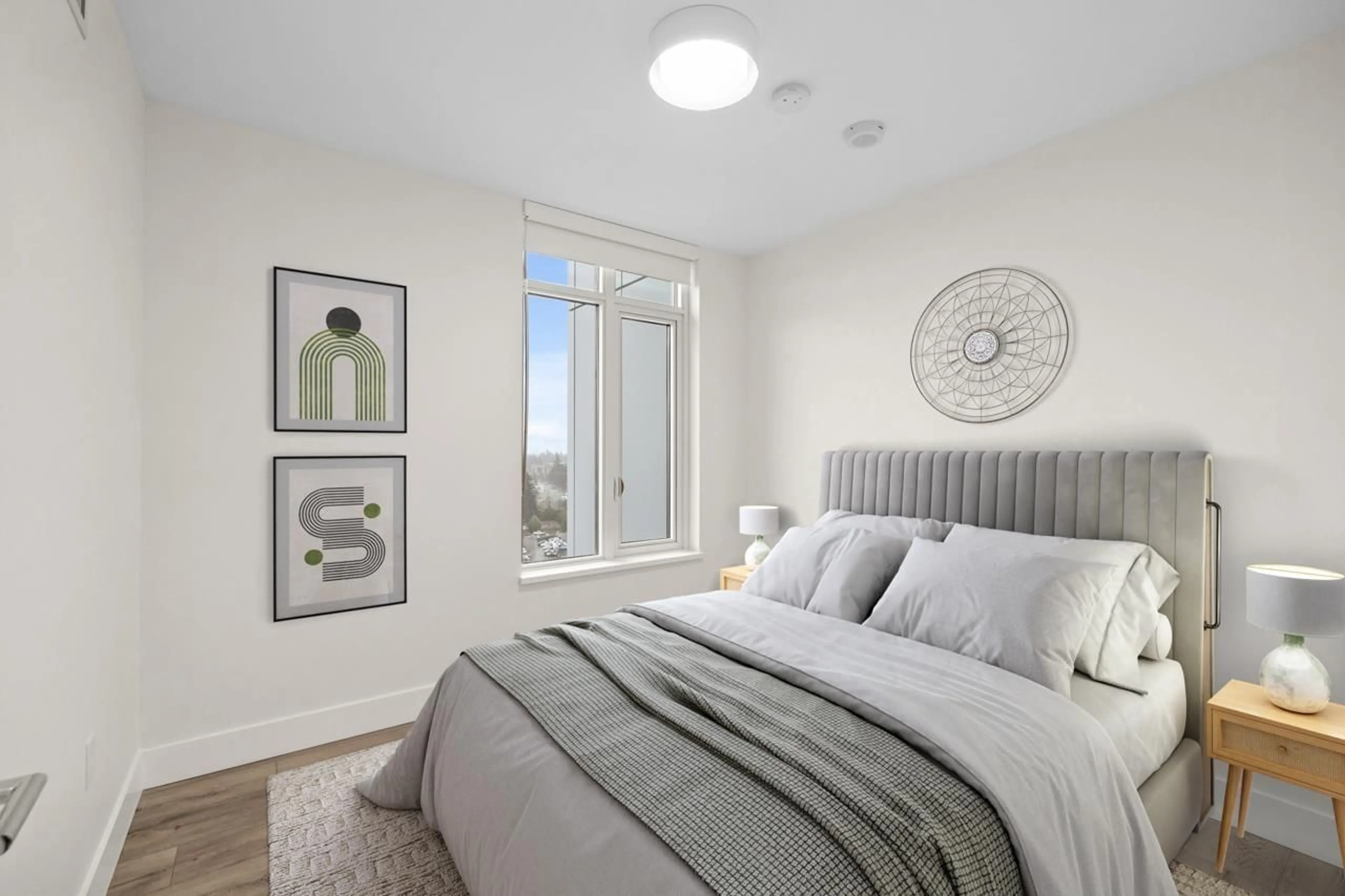 Bedroom with bed, unknown for 1901 - 10428 WHALLEY, Surrey British Columbia V3T1W6