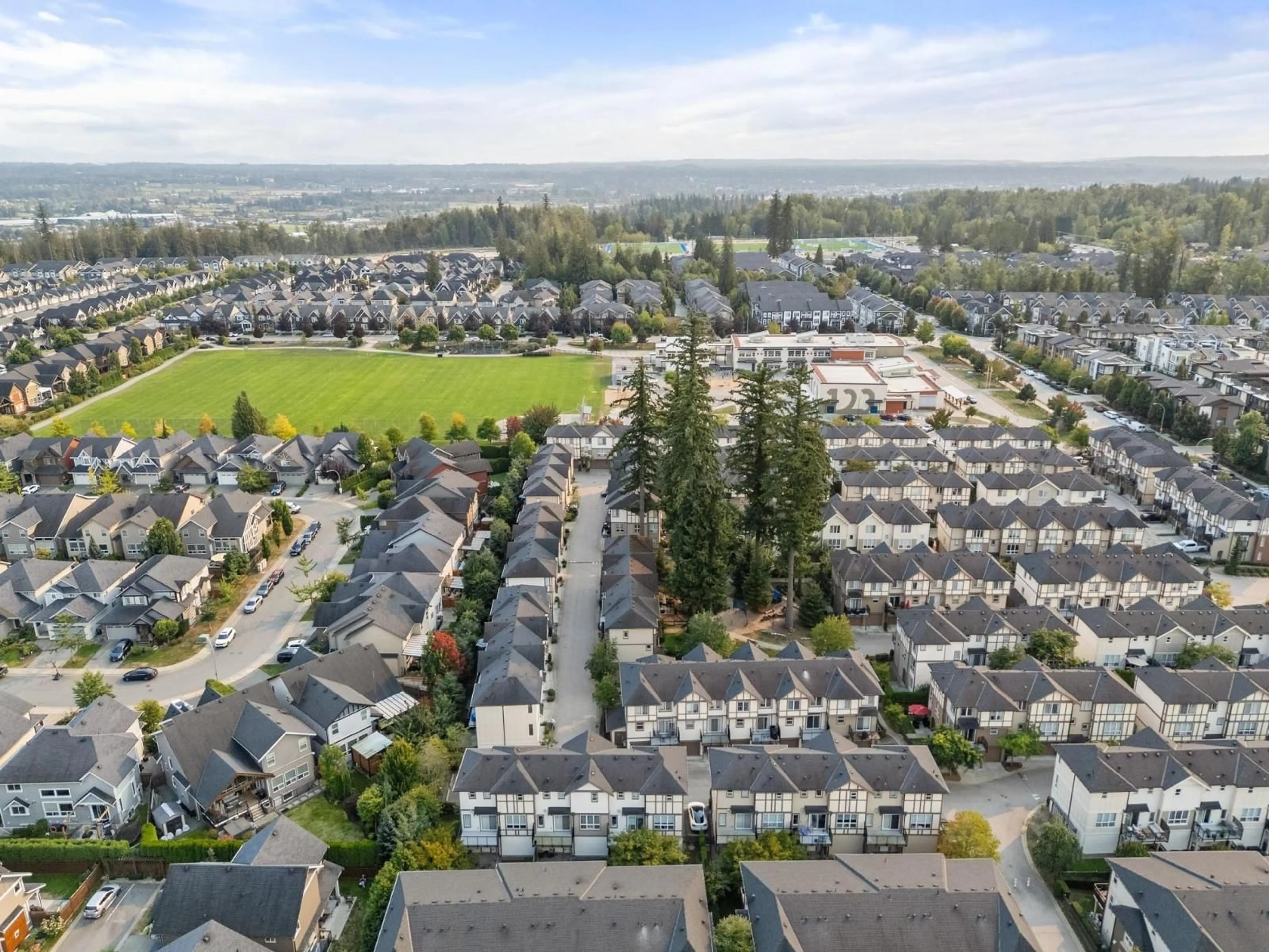 A pic from outside/outdoor area/front of a property/back of a property/a pic from drone, mountain view for 52 - 7848 209, Langley British Columbia V2Y0M4