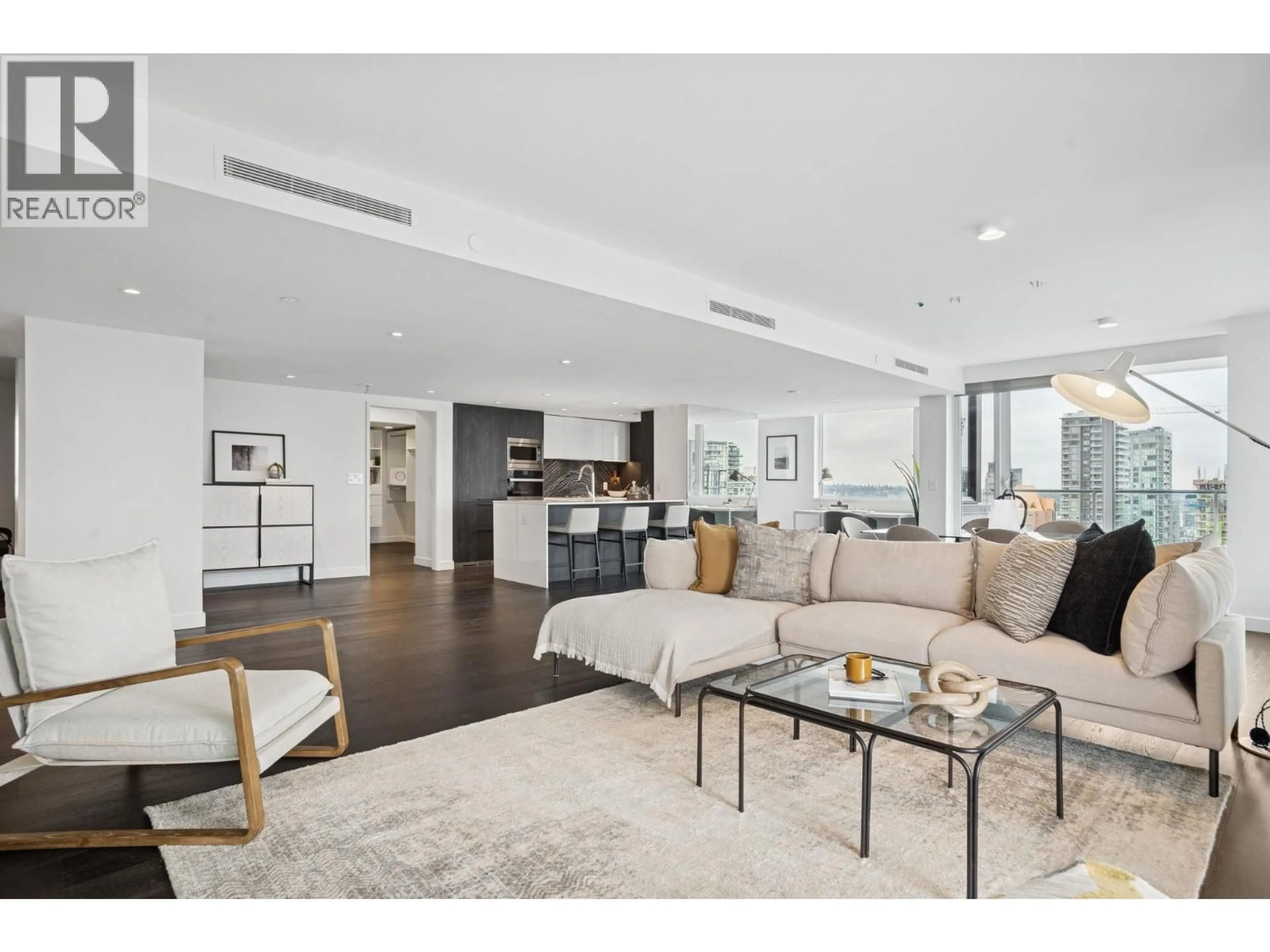 Living room with furniture, unknown for 3306 - 1111 RICHARDS STREET, Vancouver British Columbia V6B0S3