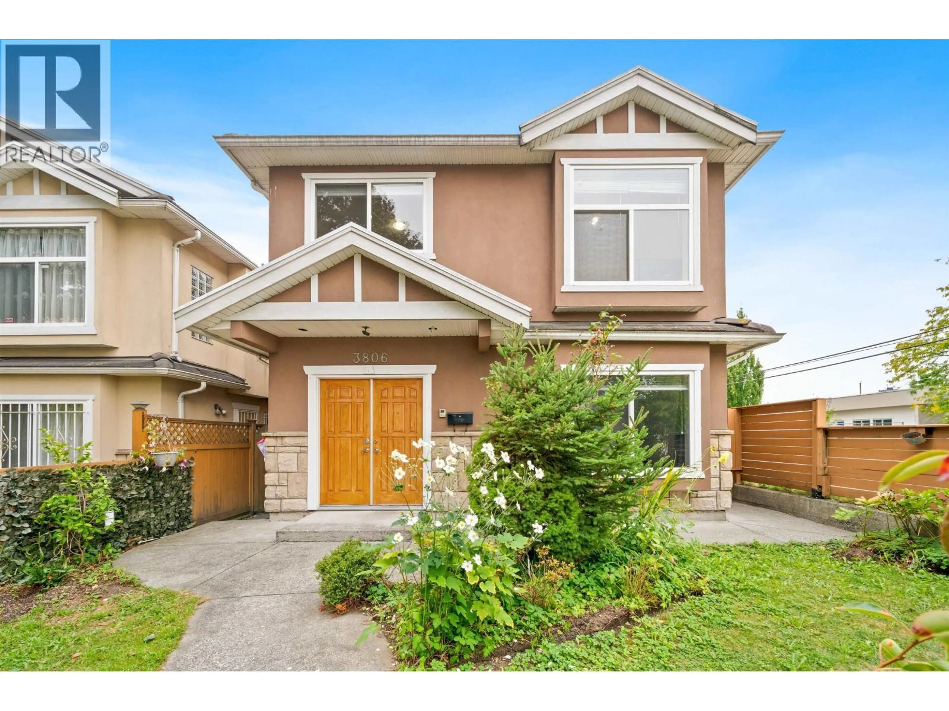 Home with brick exterior material, street for 3806 PINE STREET, Burnaby British Columbia V5G1Z2