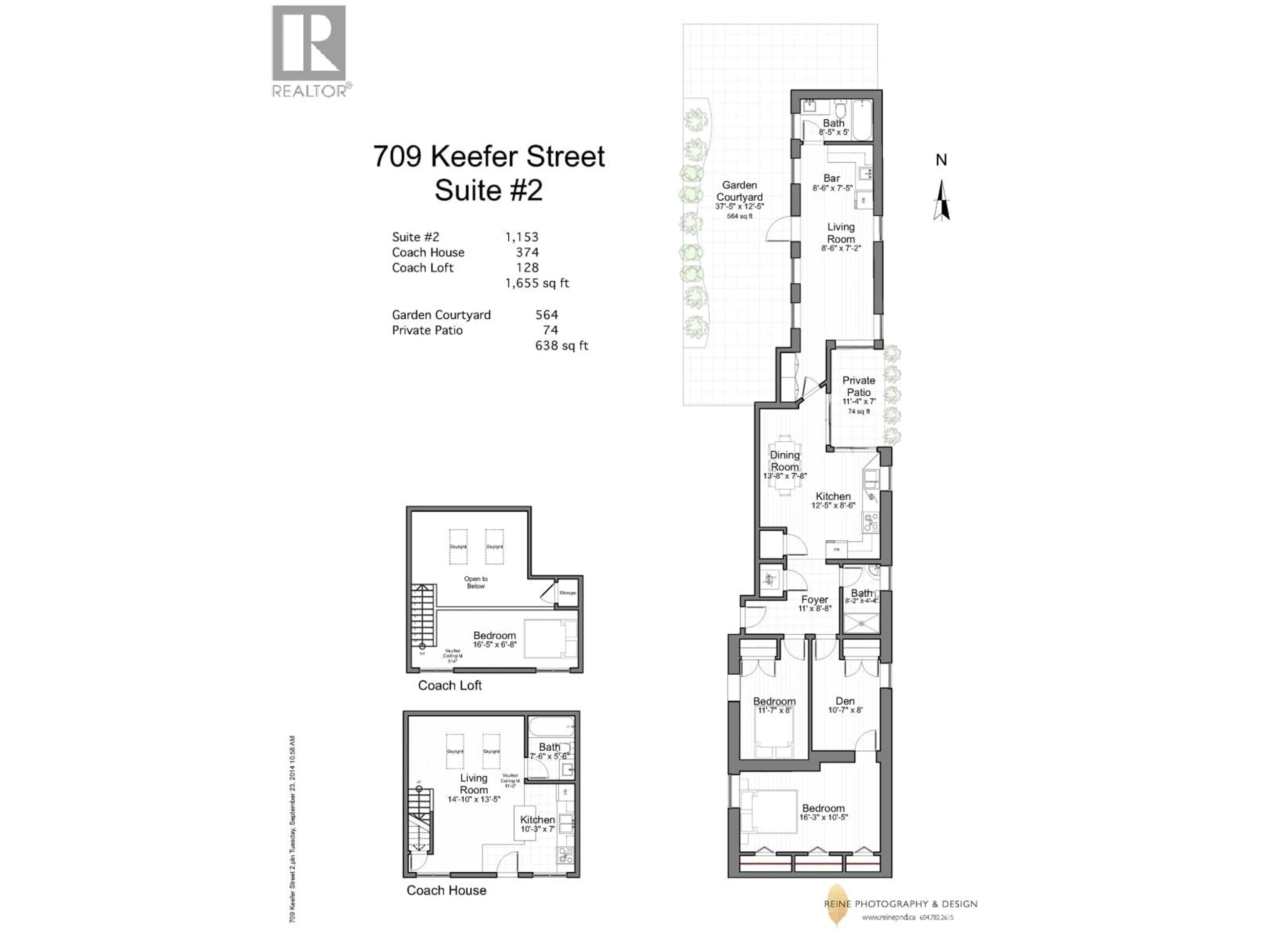 Floor plan for 2 - 709 KEEFER STREET, Vancouver British Columbia V6A1Y6