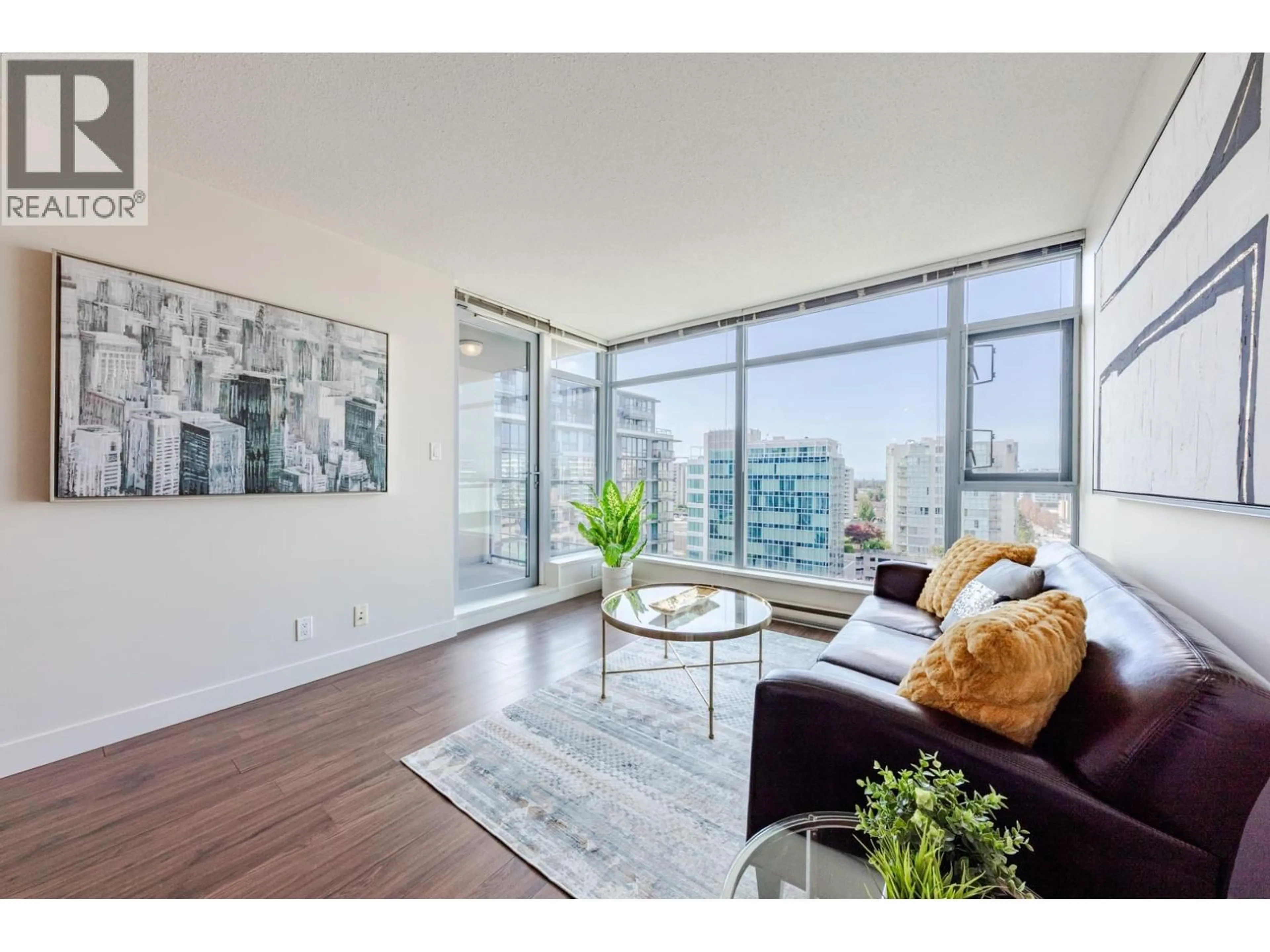 Living room with furniture, unknown for 1602 - 8068 WESTMINSTER HIGHWAY, Richmond British Columbia V6X0C6