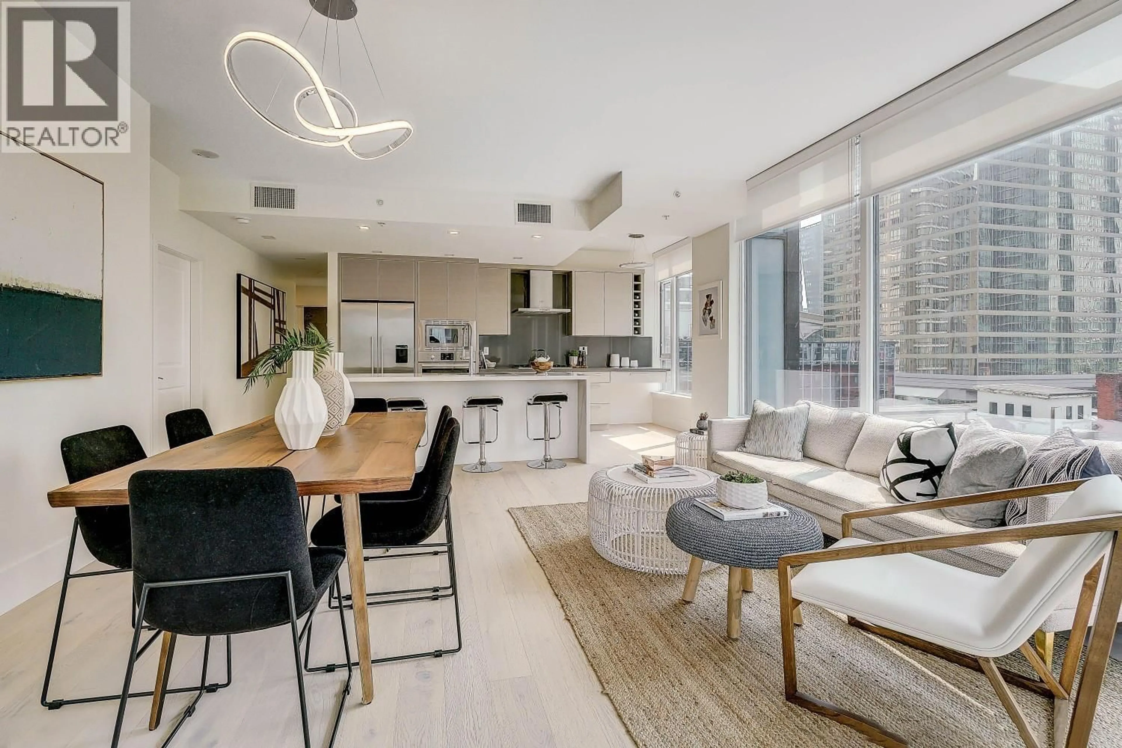 Open concept kitchen, unknown for 903 - 1211 MELVILLE STREET, Vancouver British Columbia V6E0A7