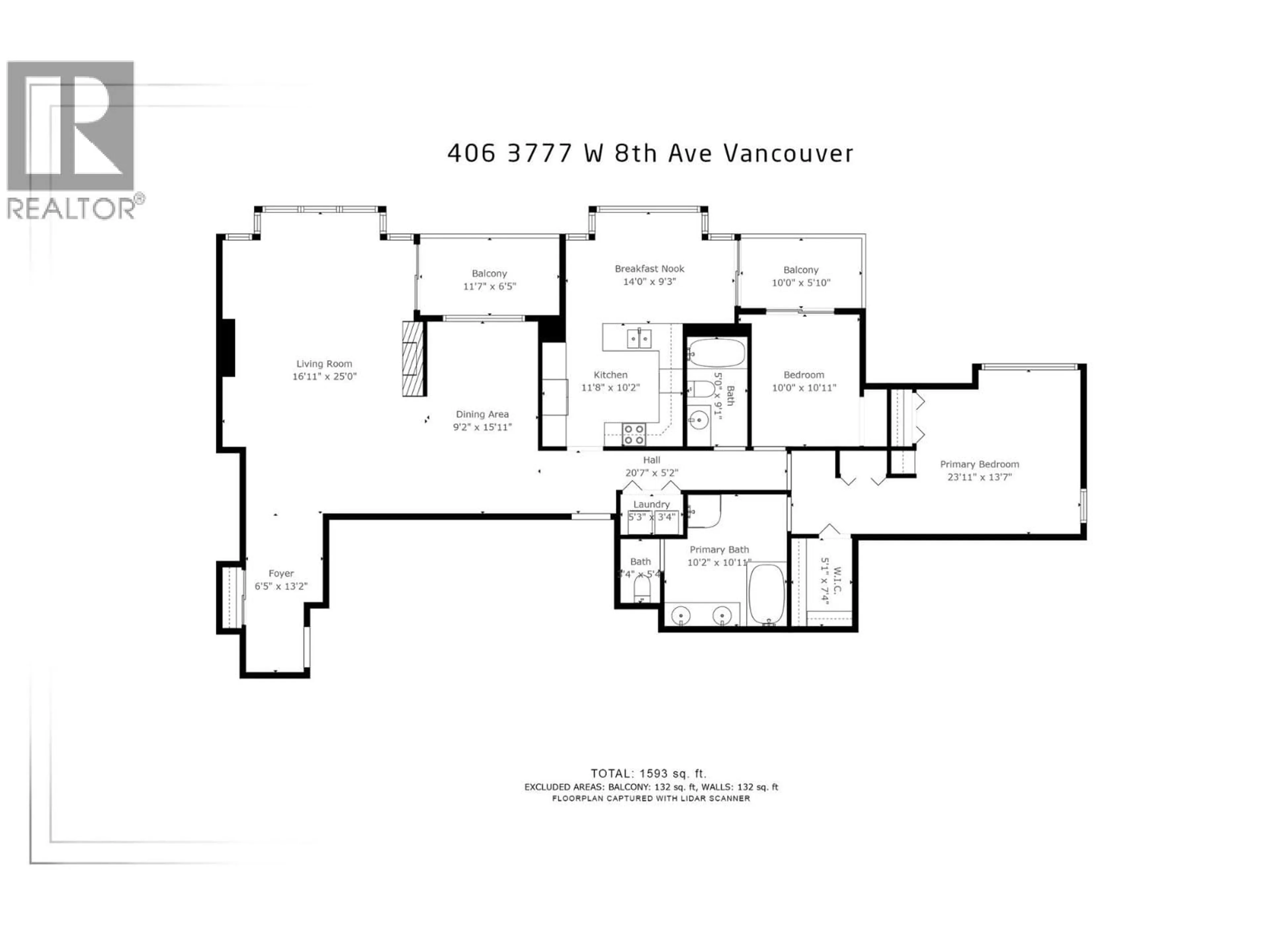 Floor plan for 405 - 3777 8TH AVENUE, Vancouver British Columbia V6R1Z2