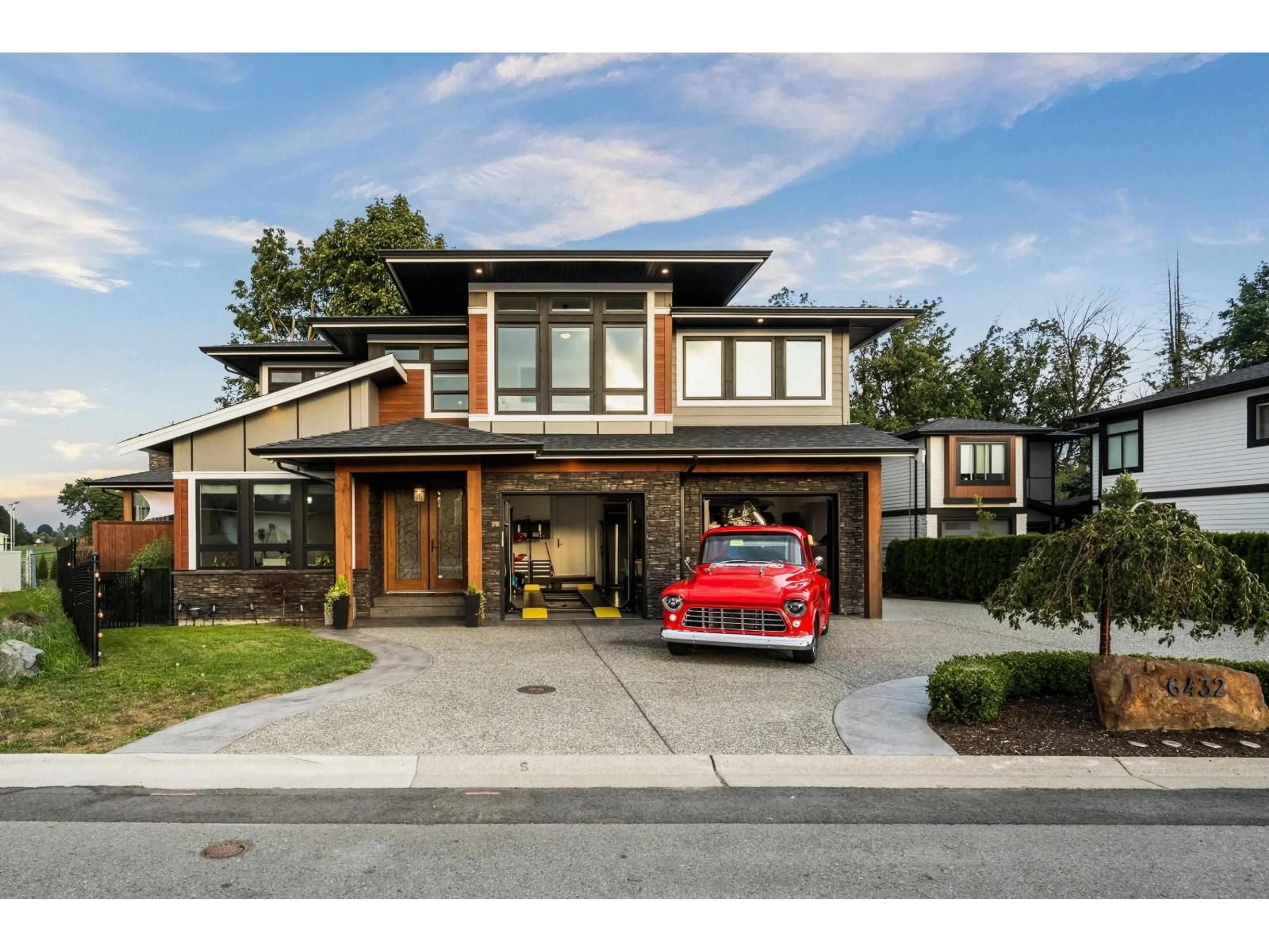 Home with brick exterior material, street for 6432 FAIRWAY STREET, Chilliwack British Columbia V2R0Z8