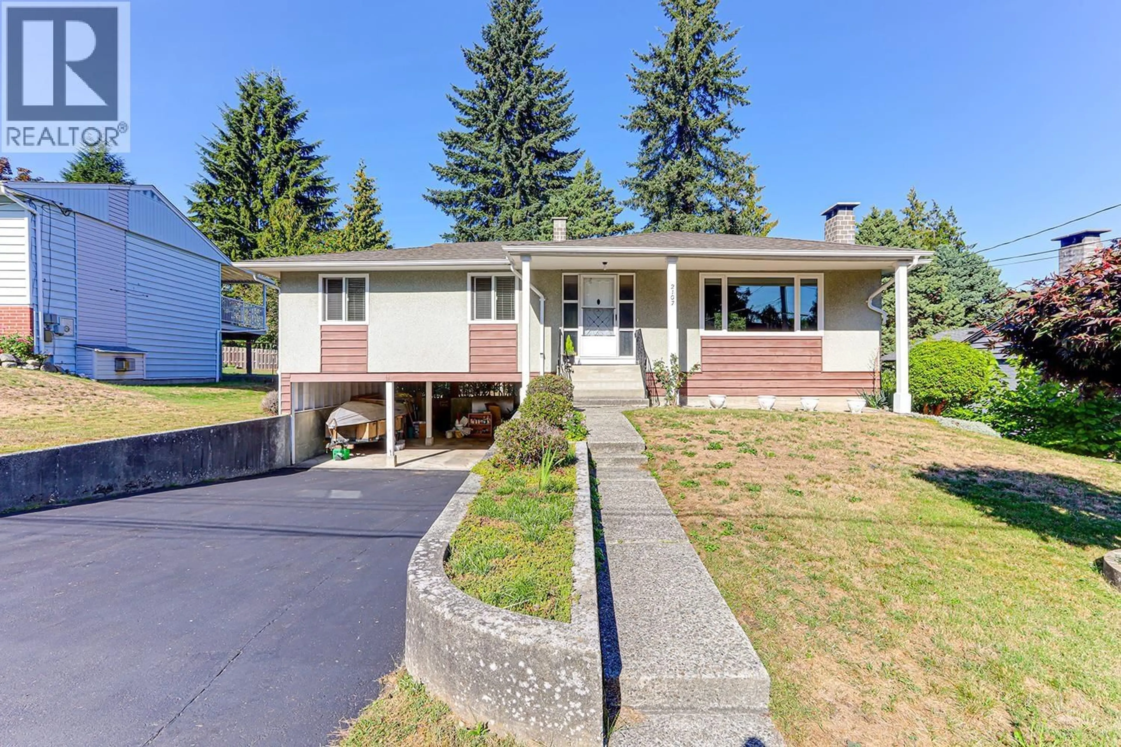 Home with vinyl exterior material, street for 2107 CARMEN PLACE, Port Coquitlam British Columbia V3C1C7