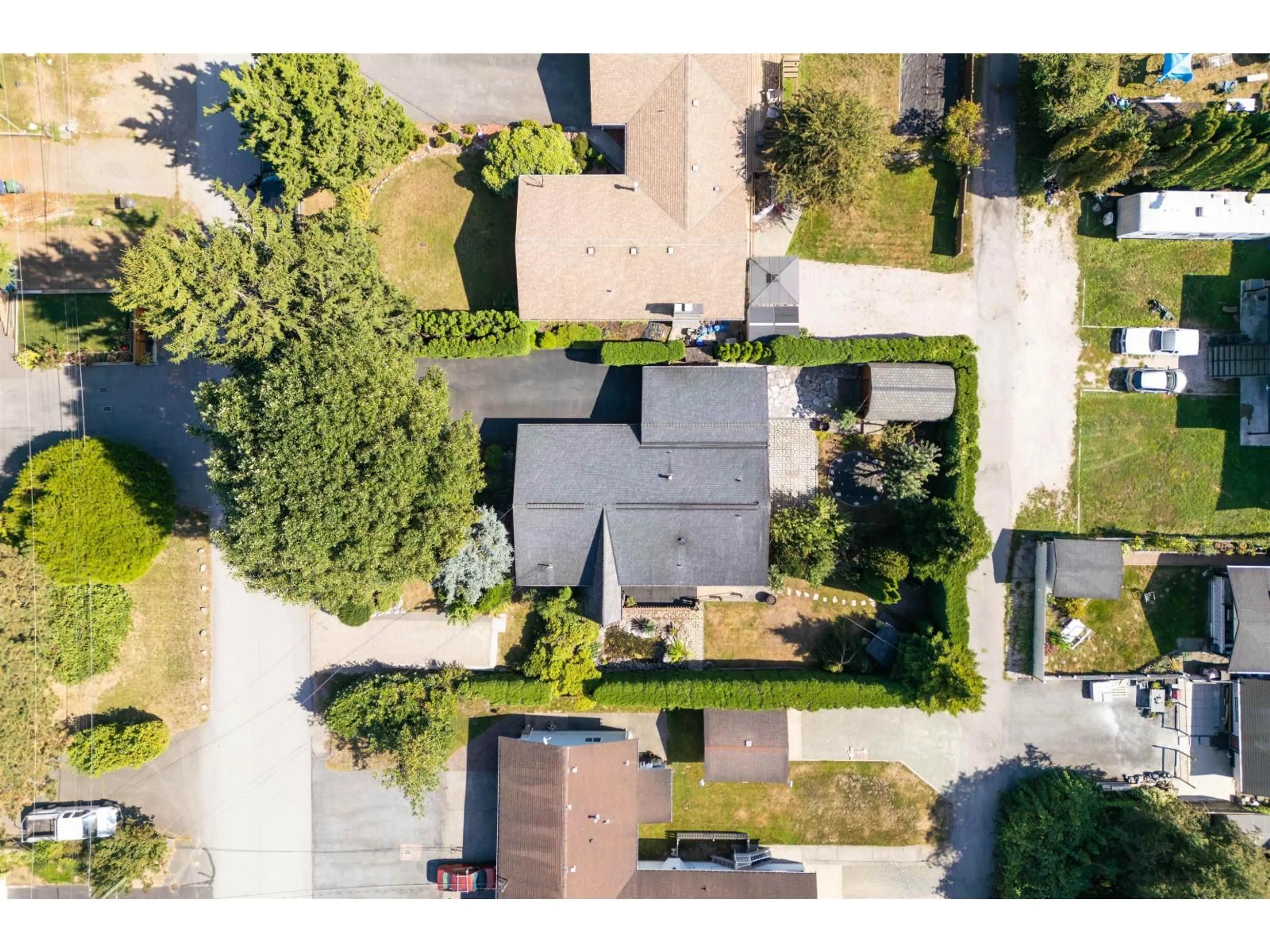 A pic from outside/outdoor area/front of a property/back of a property/a pic from drone, street for 18058 57A AVENUE, Surrey British Columbia V3S1J6