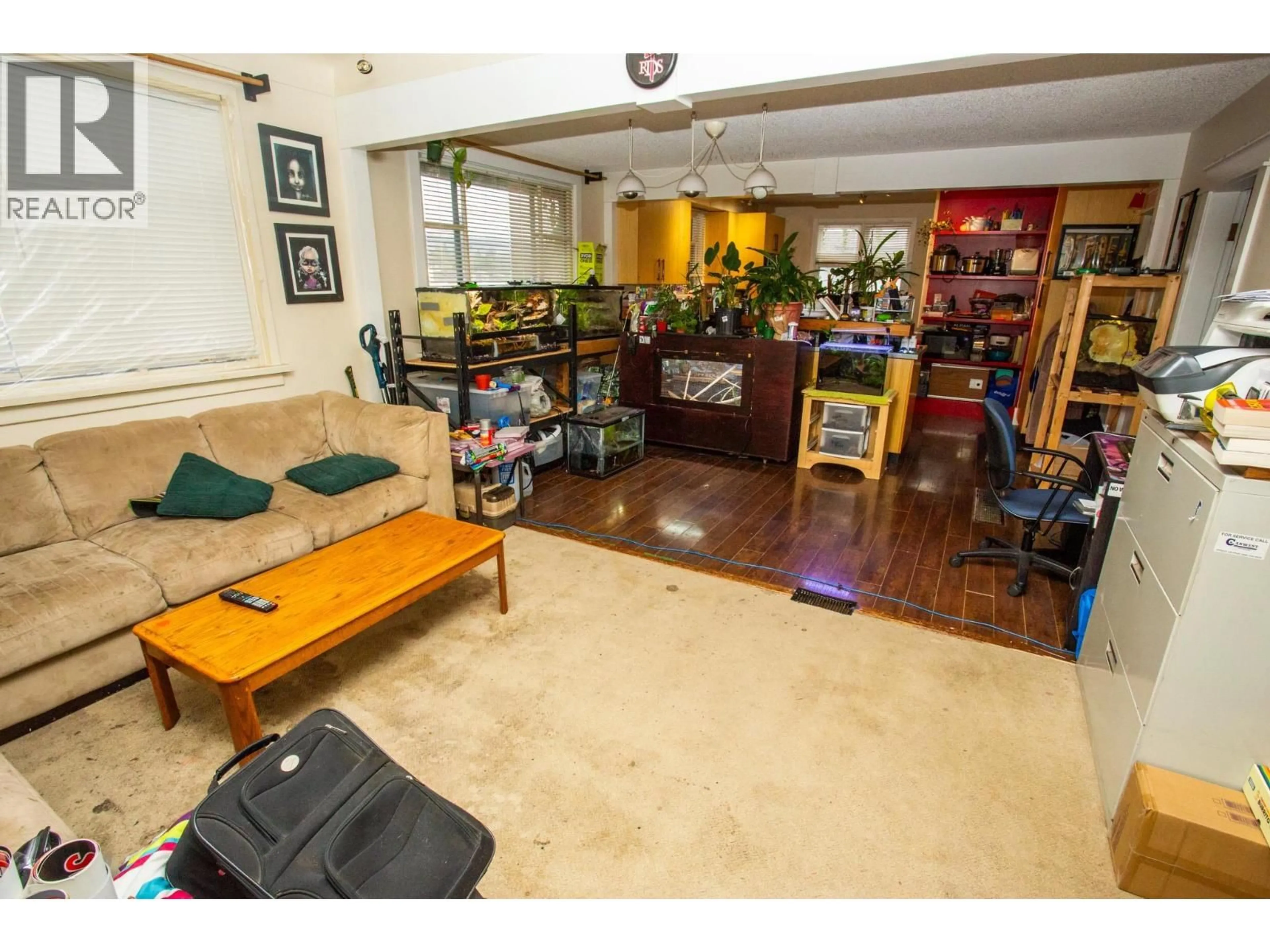 Indoor garage for 2021 SPRUCE STREET, Prince George British Columbia V2L2R7