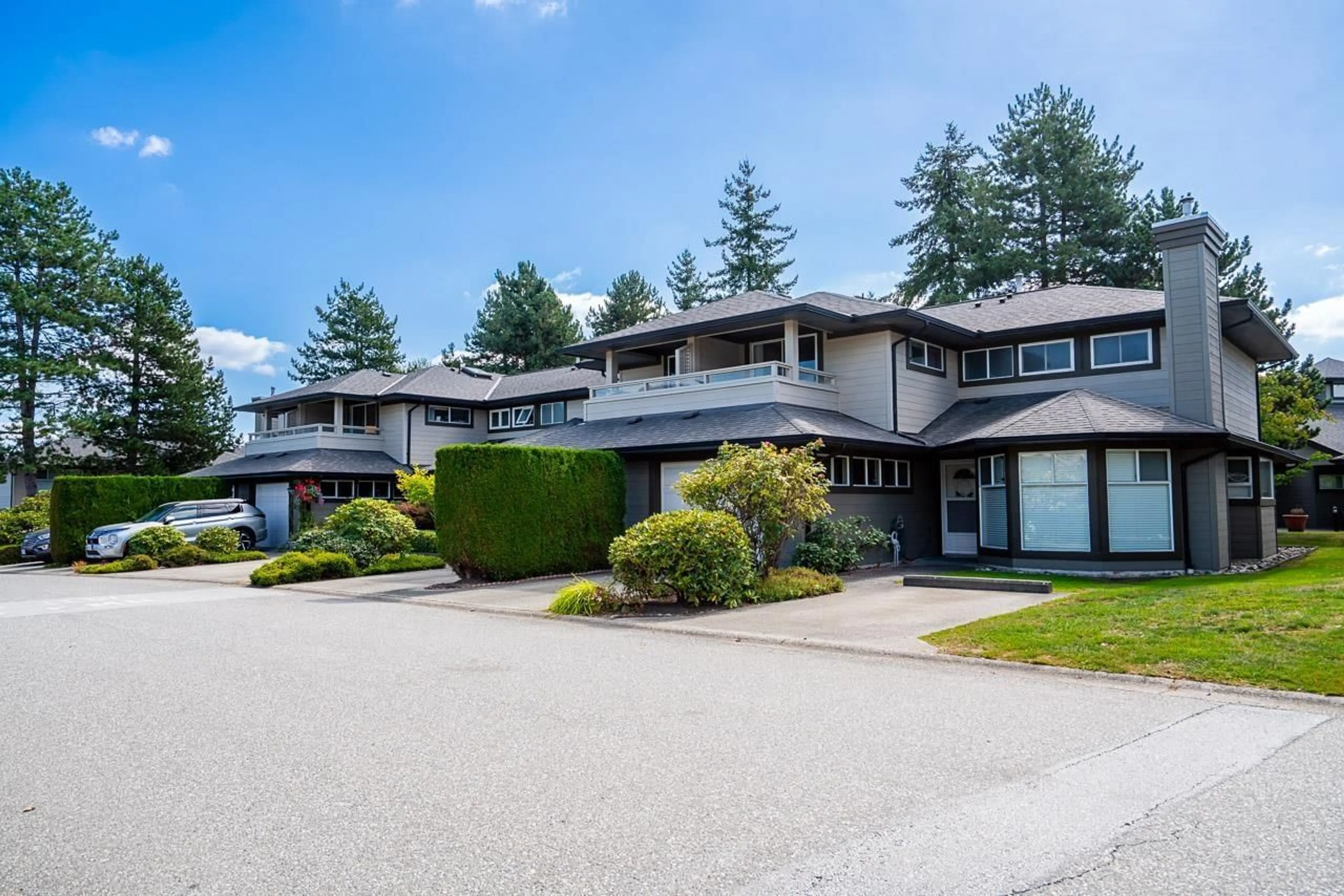 A pic from outside/outdoor area/front of a property/back of a property/a pic from drone, mountain view for 174 - 16080 82, Surrey British Columbia V4N0N6