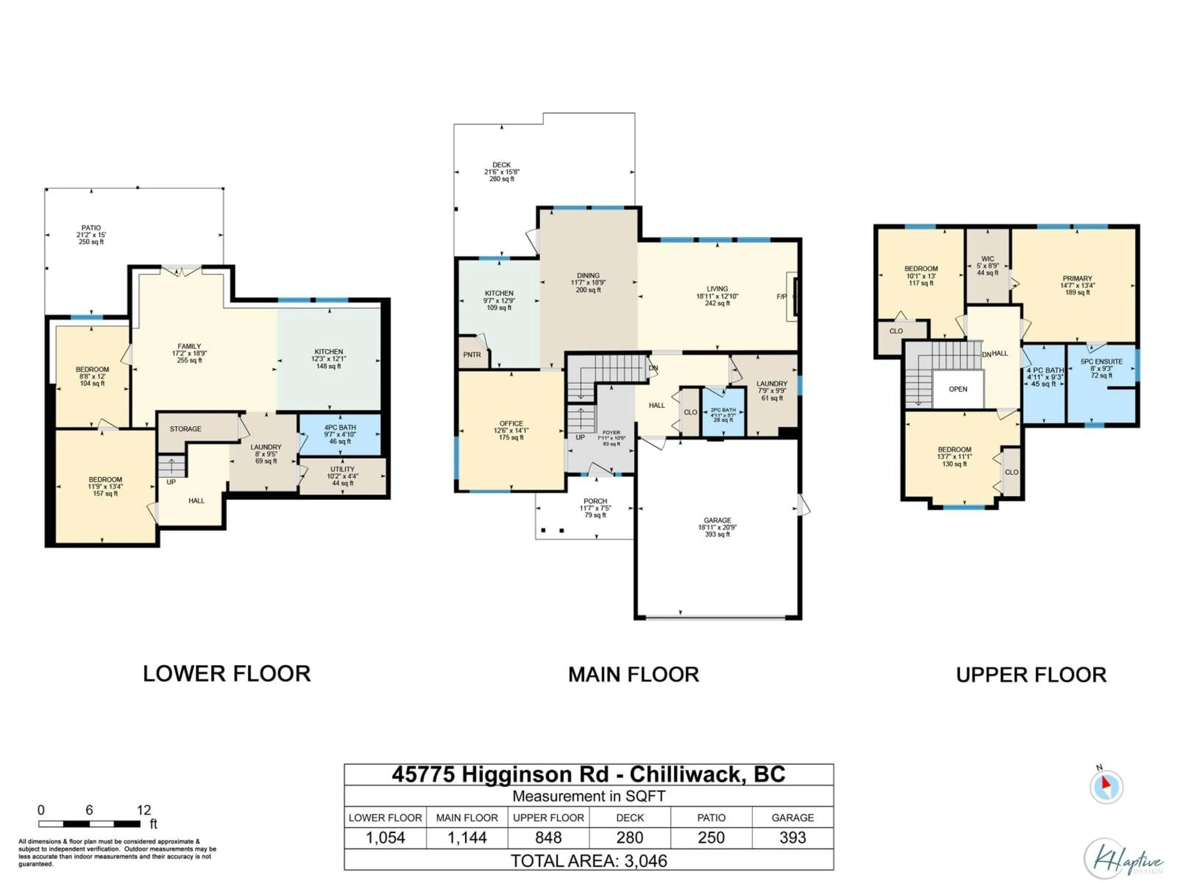Floor plan for 45775 HIGGINSON ROAD, Chilliwack British Columbia V2R2C7