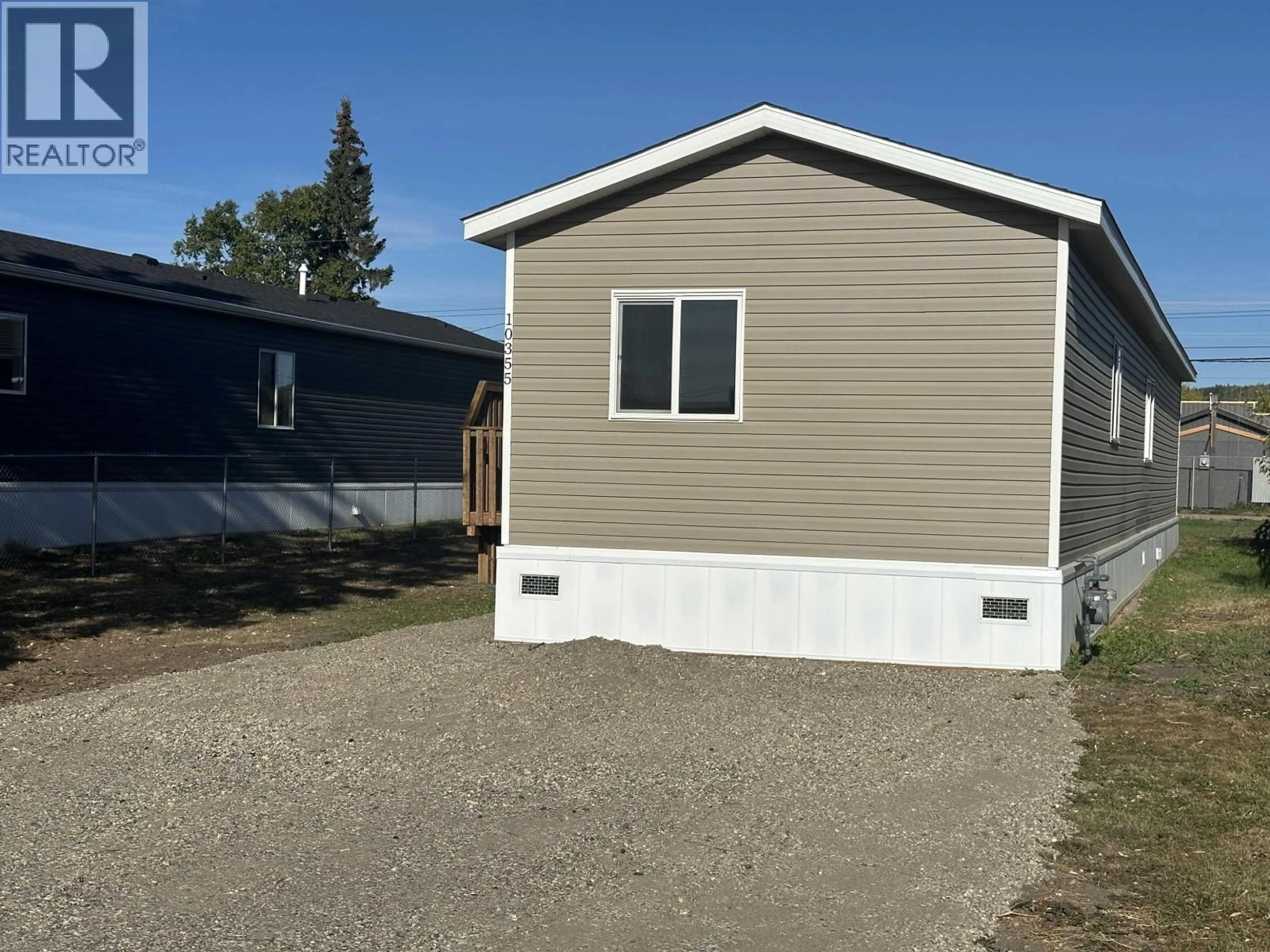Home with vinyl exterior material, street for 10355 101 STREET, Taylor British Columbia V0C2K0