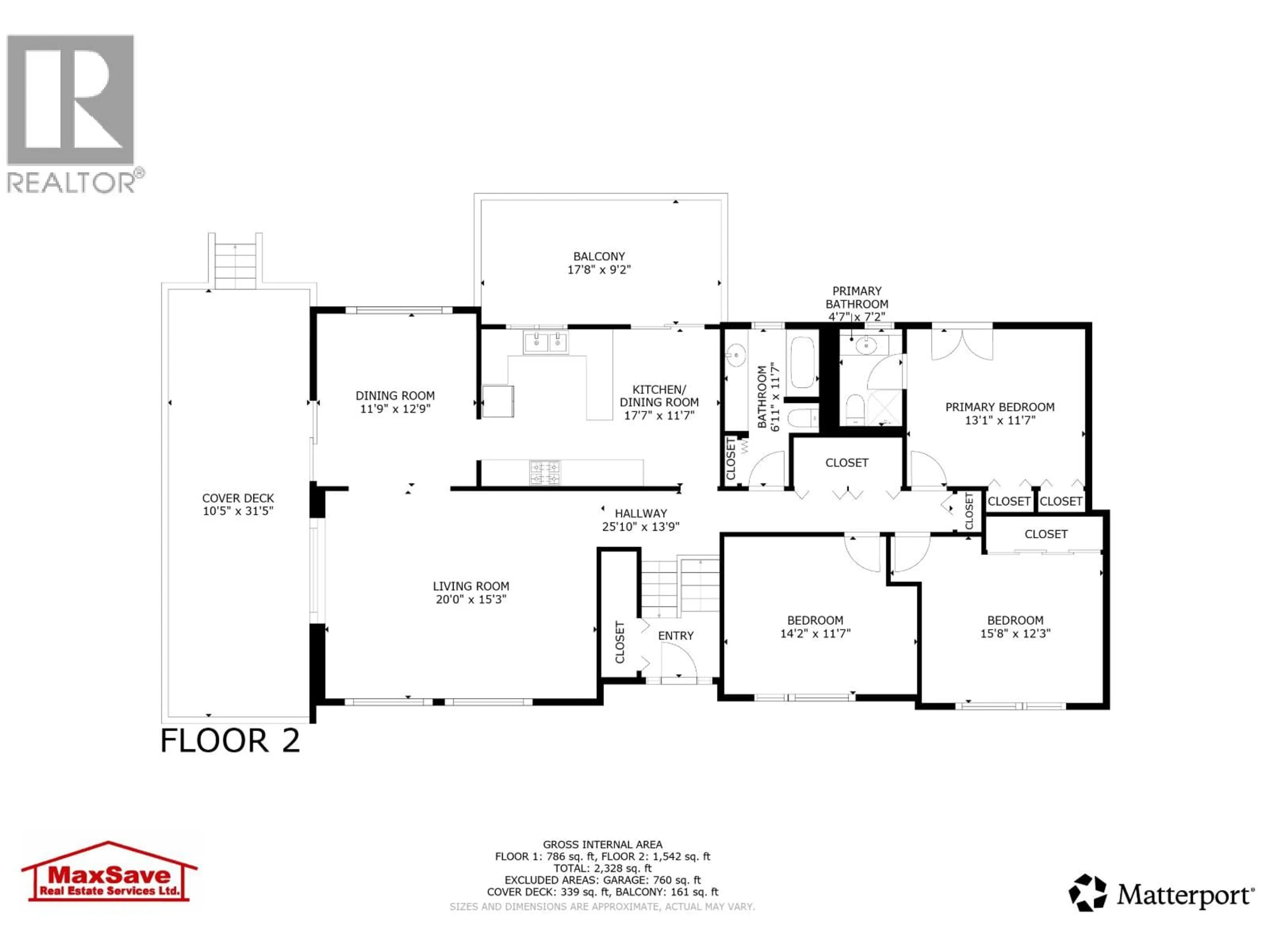 Floor plan for 226 CENTENNIAL DRIVE, Mackenzie British Columbia V0J2C0