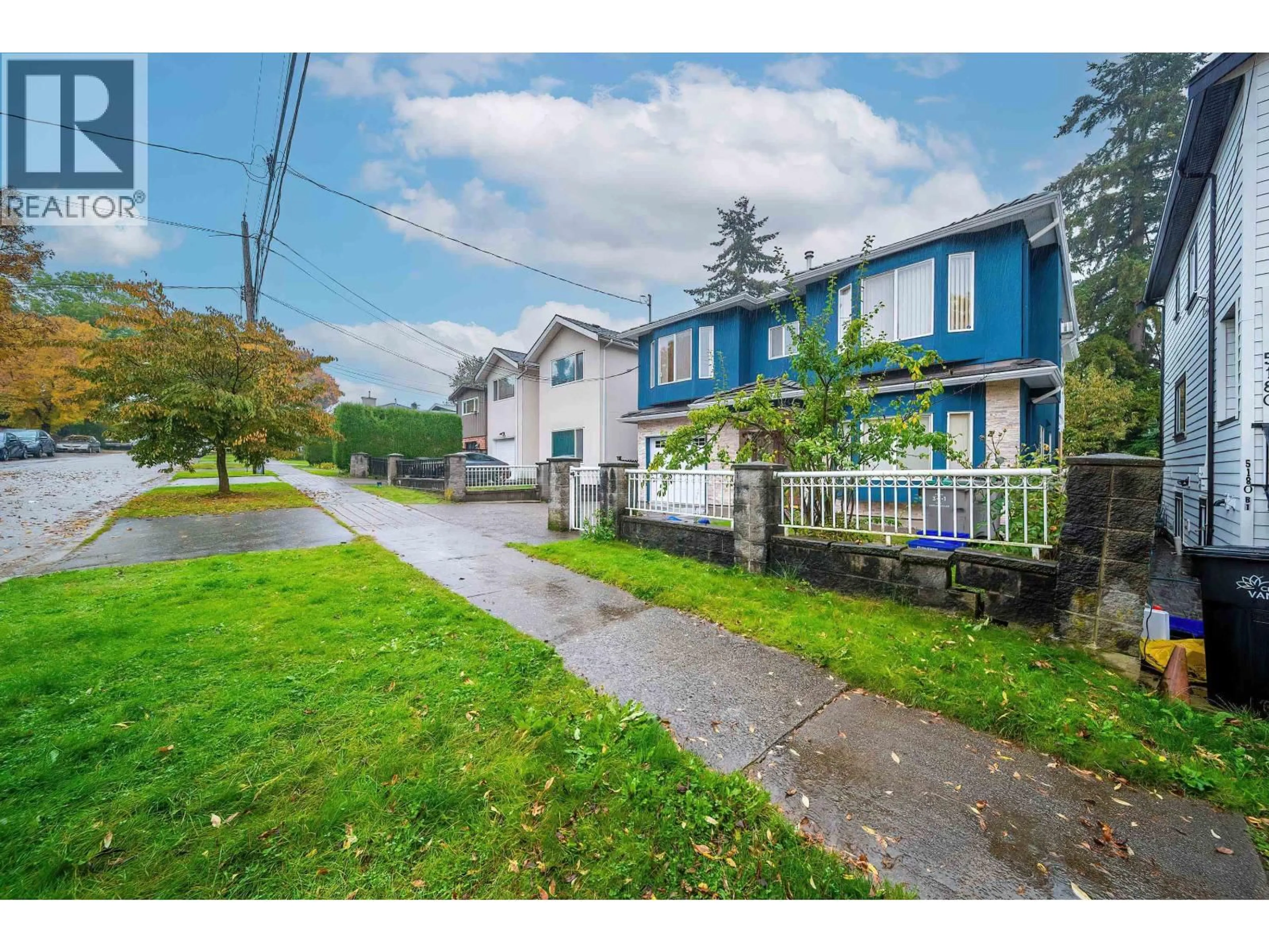 A pic from outside/outdoor area/front of a property/back of a property/a pic from drone, street for 5174 ABERDEEN STREET, Vancouver British Columbia V5R4M3